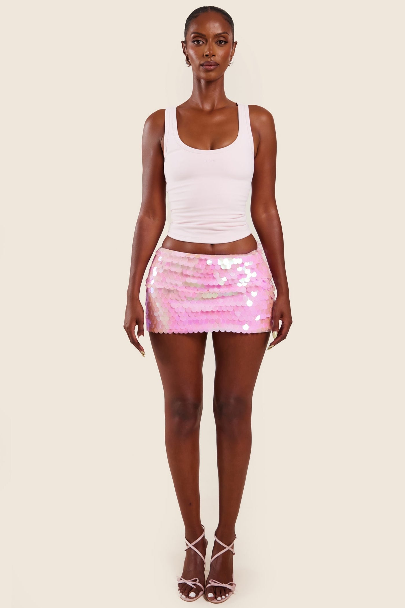 Shimmi Skirt - Rosa