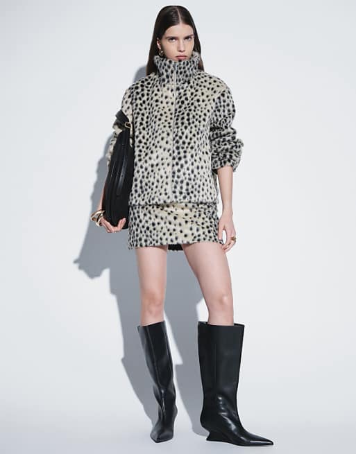 Gonna Mini Animalier - Ghepardo