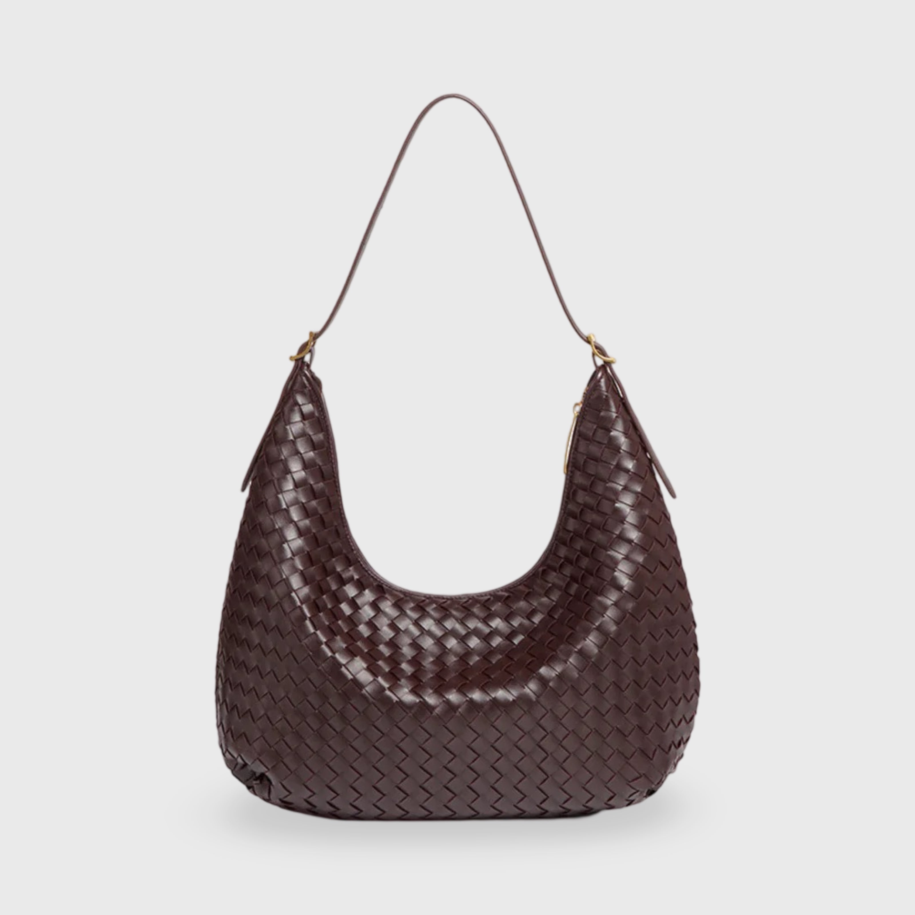 Talvina Borsa Intrecciata - Caffè