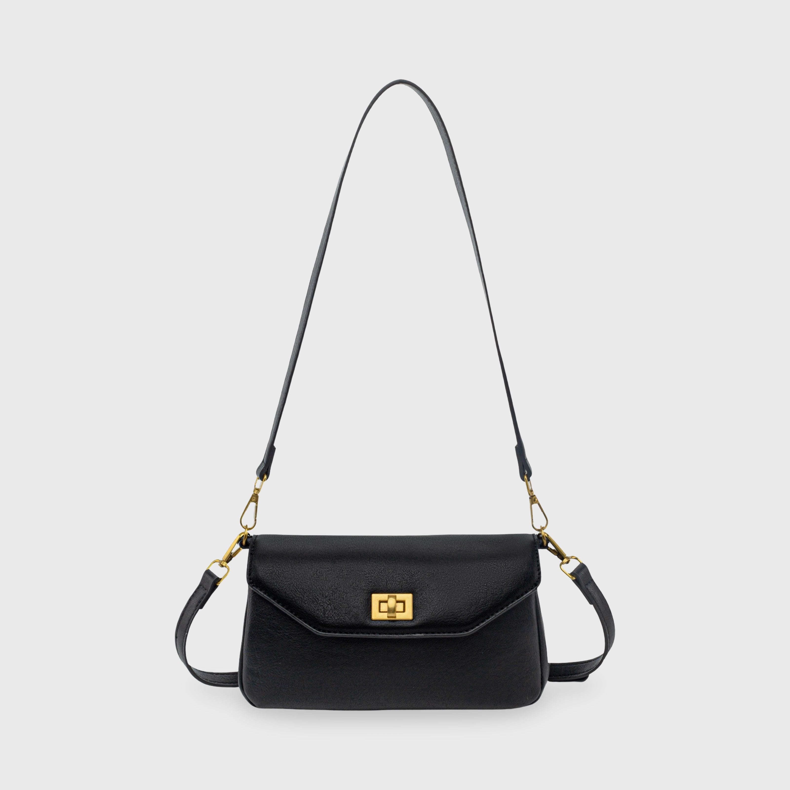 Selvina Mini Borsa a Tracolla - Nero Vintage