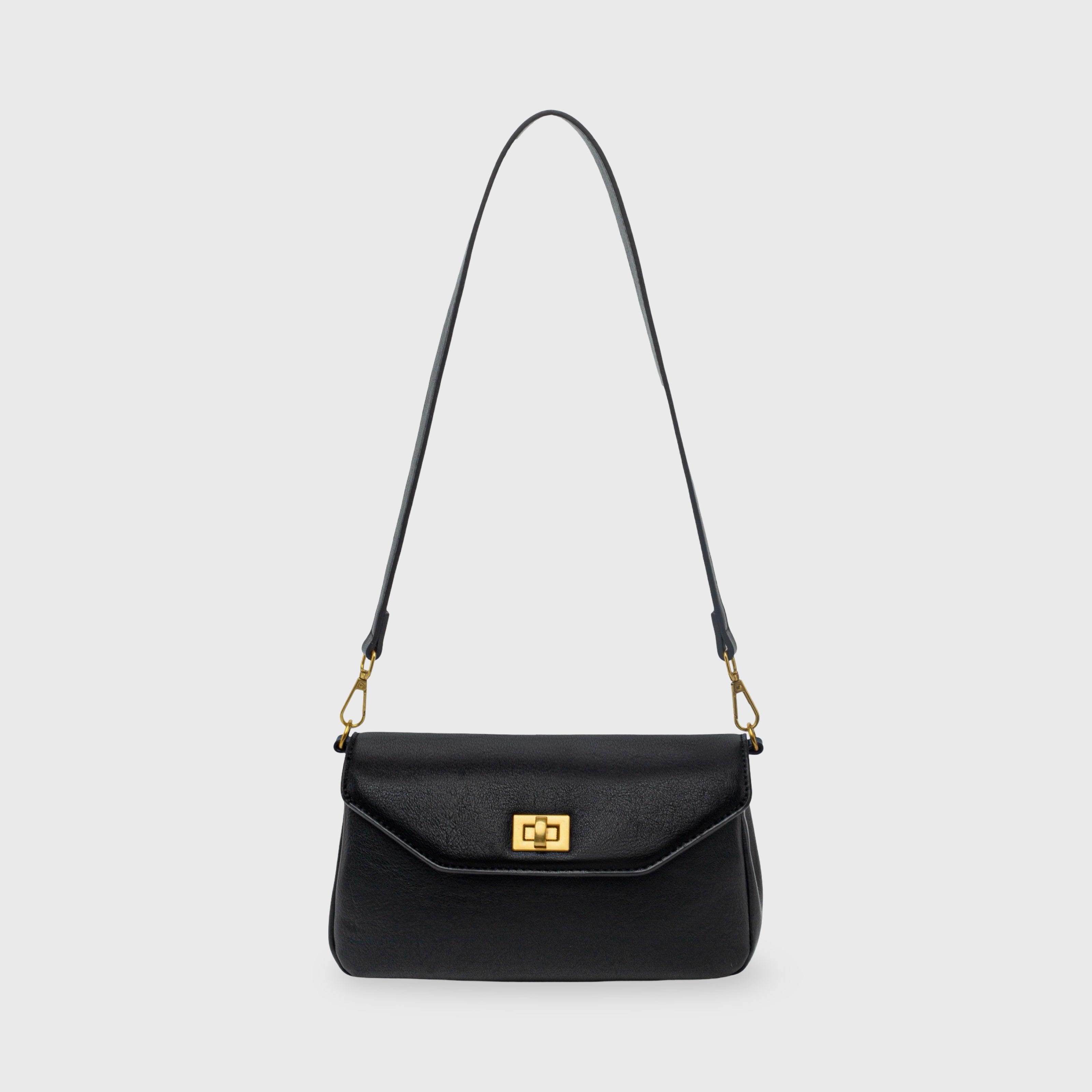 Selvina Mini Borsa a Tracolla - Nero Vintage