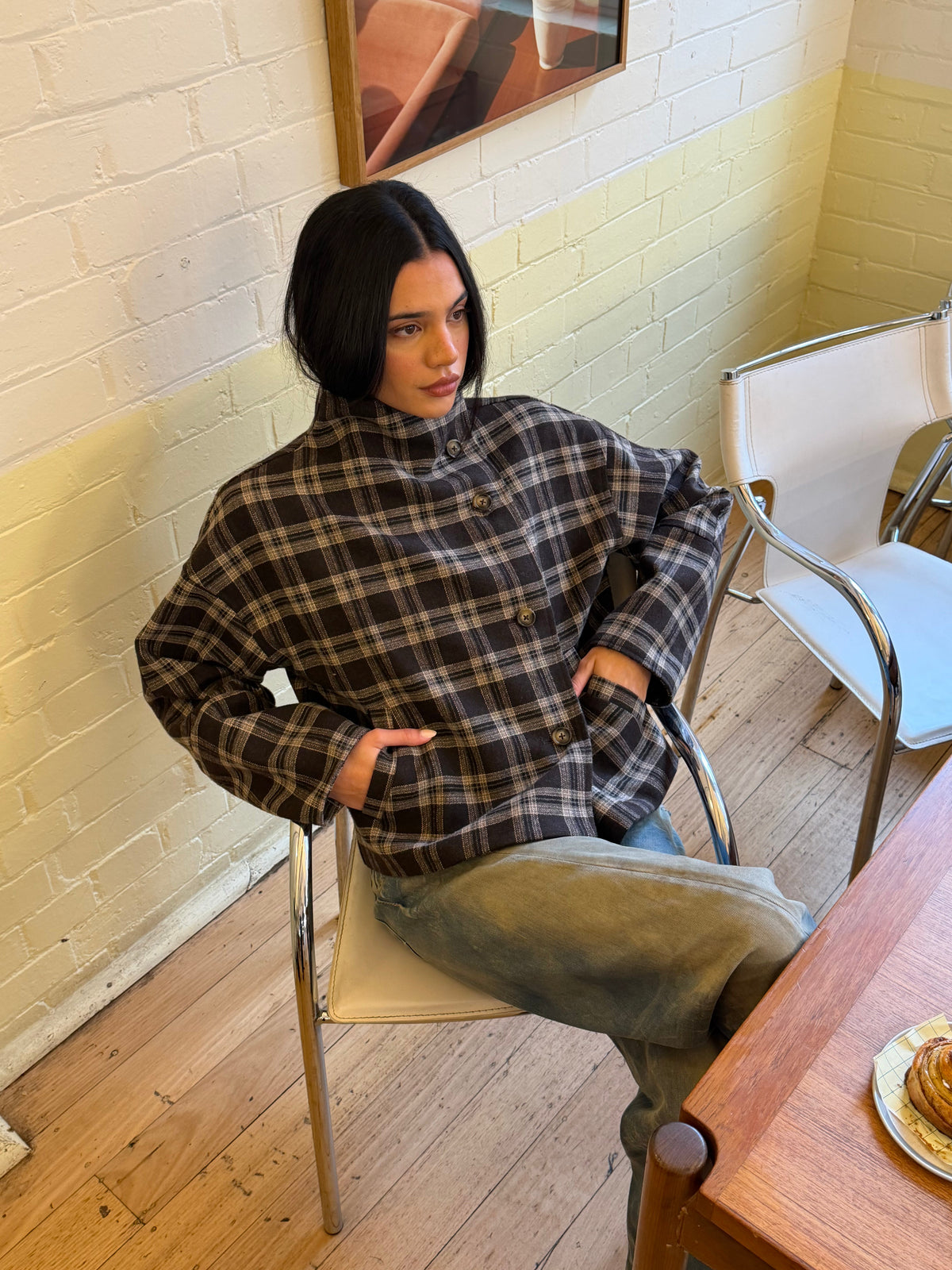 Mila Jacket a Quadri