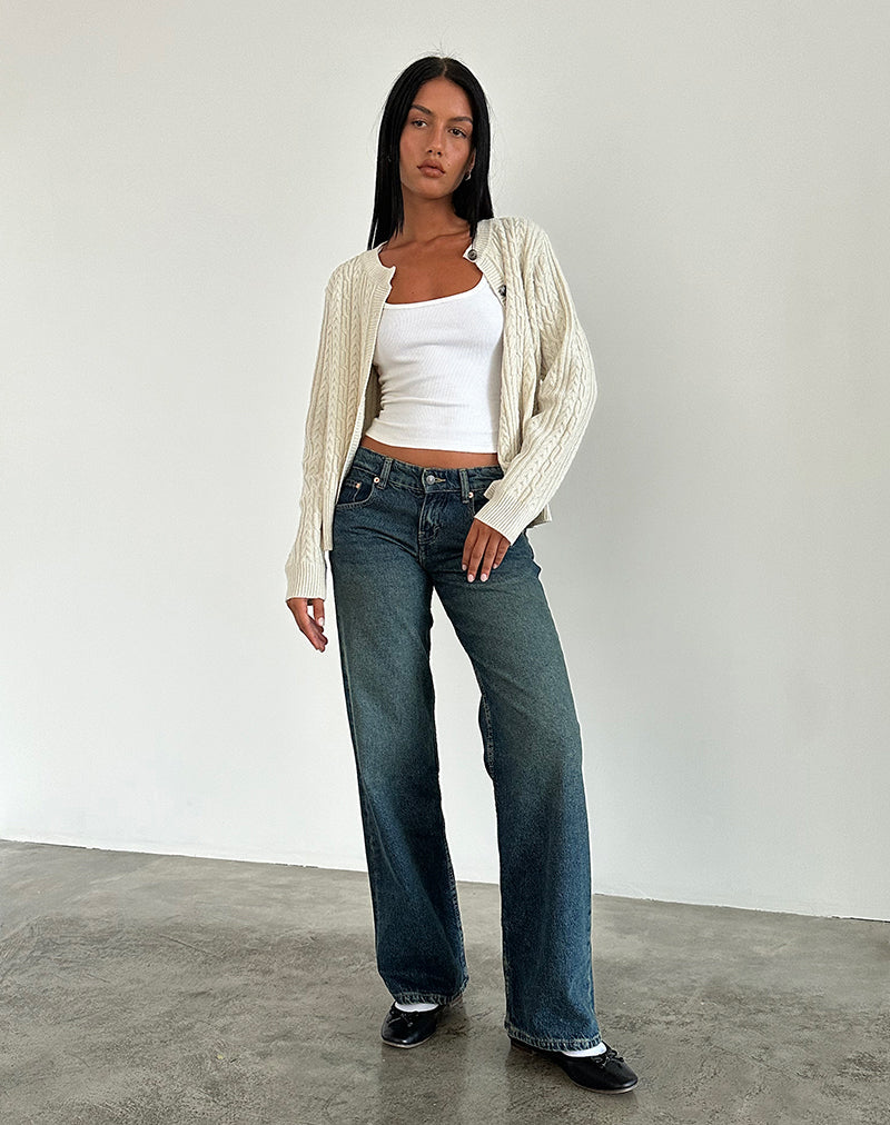 Jeans Ariella de talle bajo