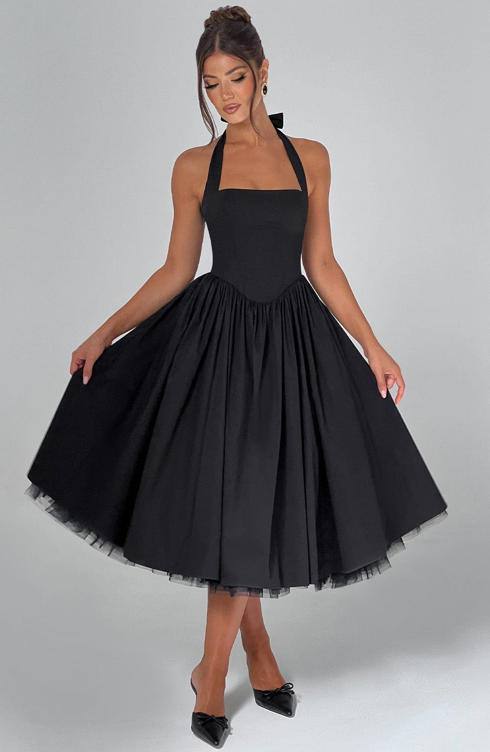 VESTIDO MIDI CROSSIDA