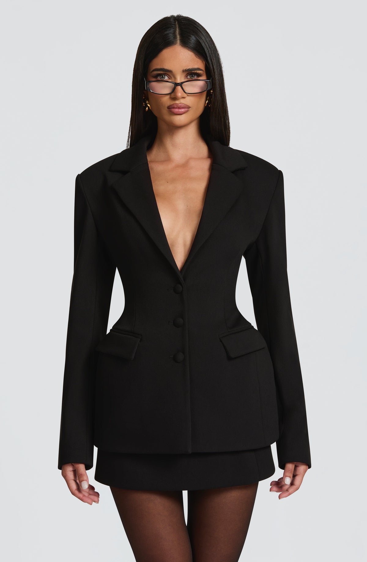 Rowena Blazer - Nero
