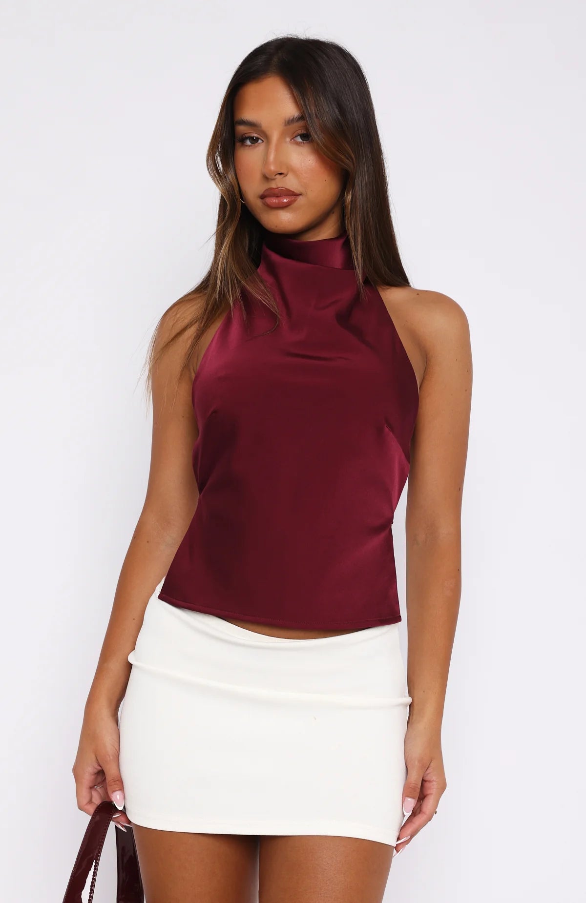 Time Passes Halter Top