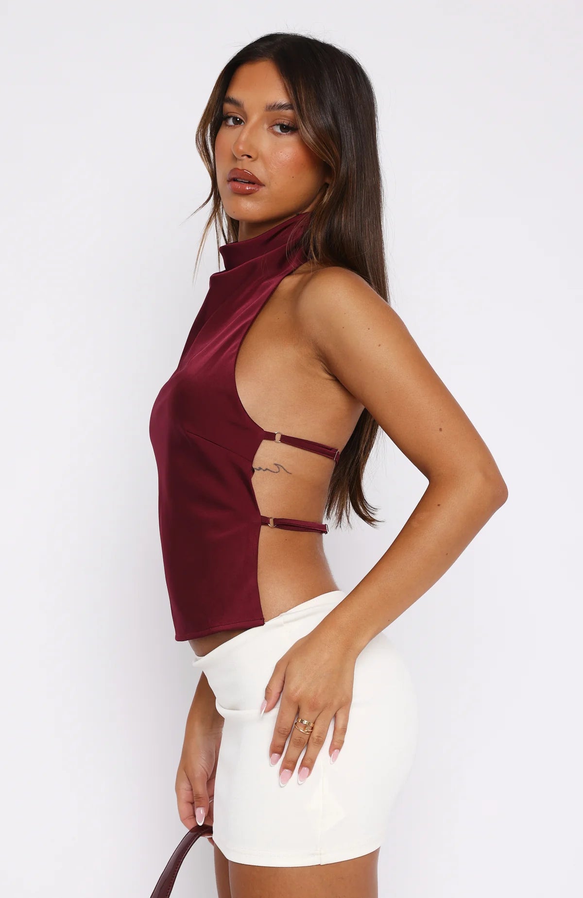 Time Passes Halter Top