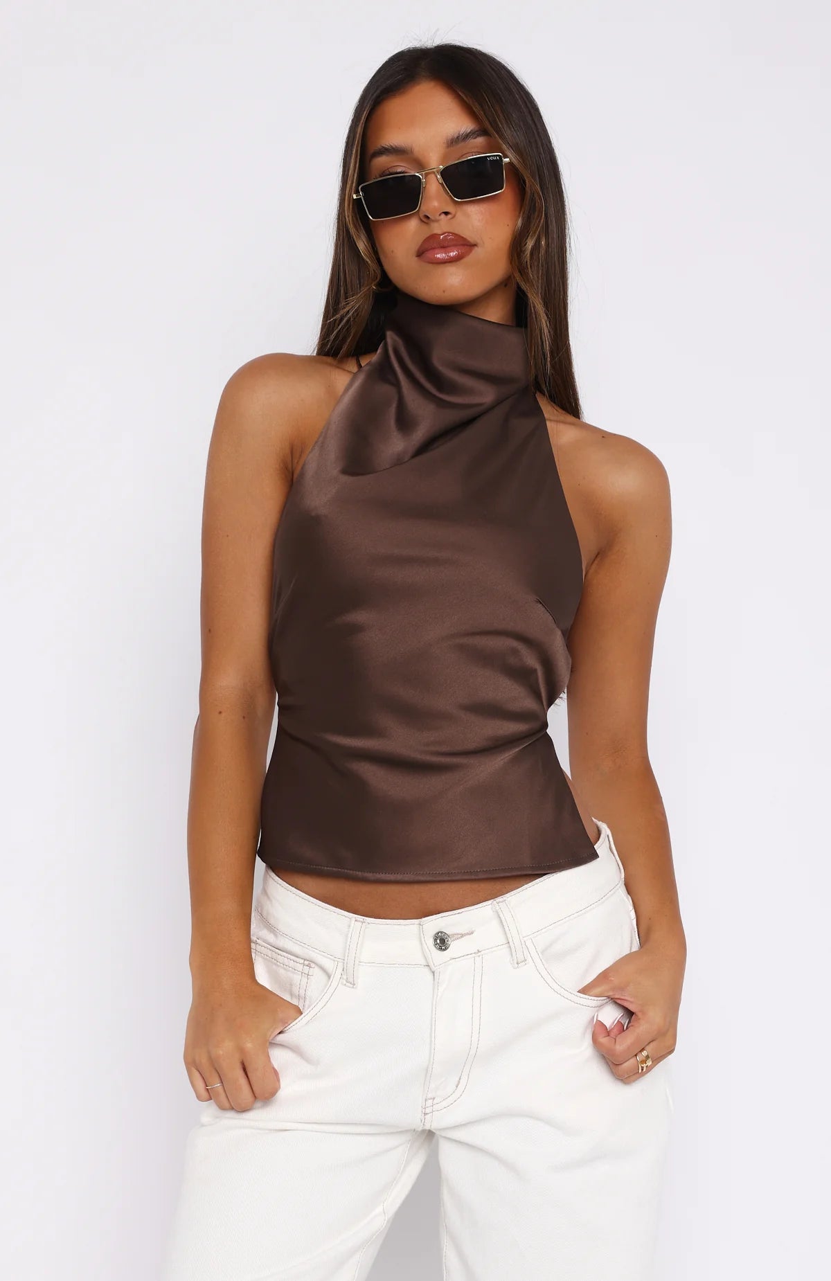 Time Passes Halter Top