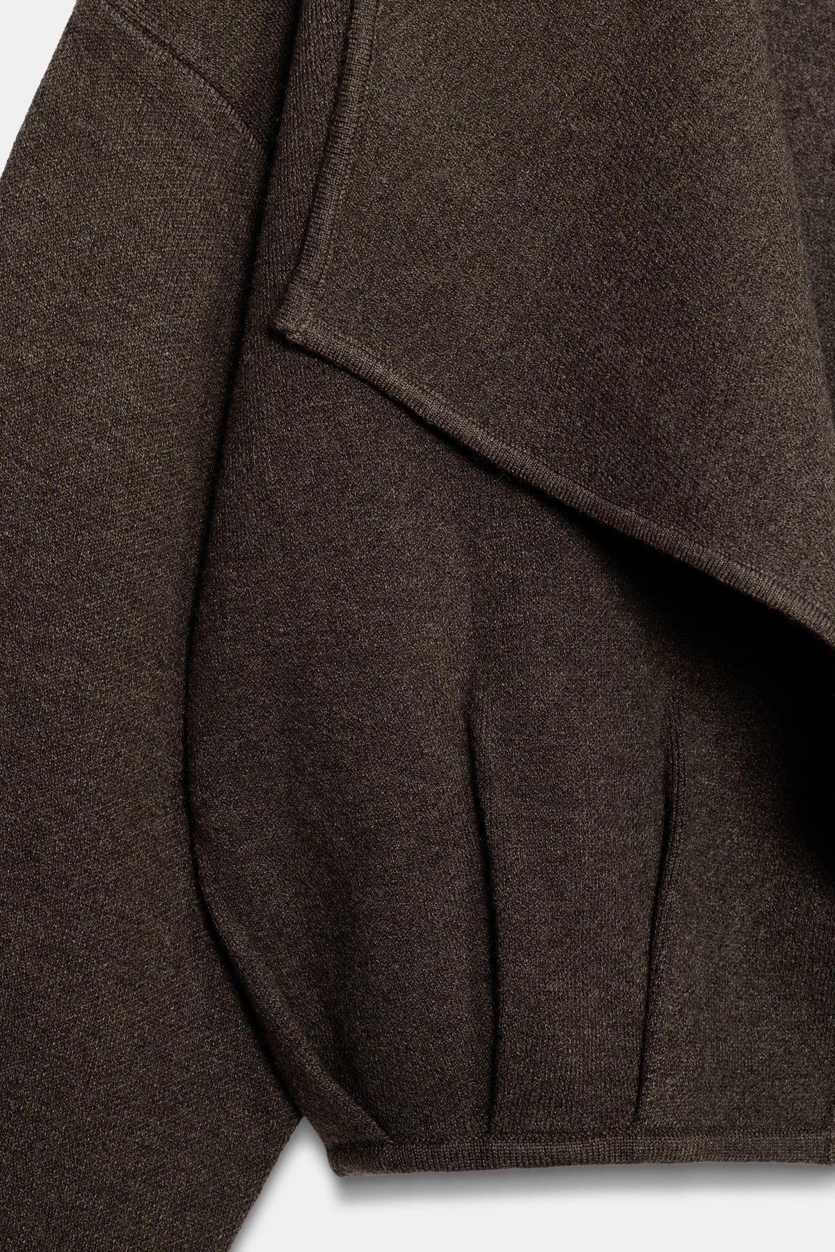 Open-Front Knit Jacket