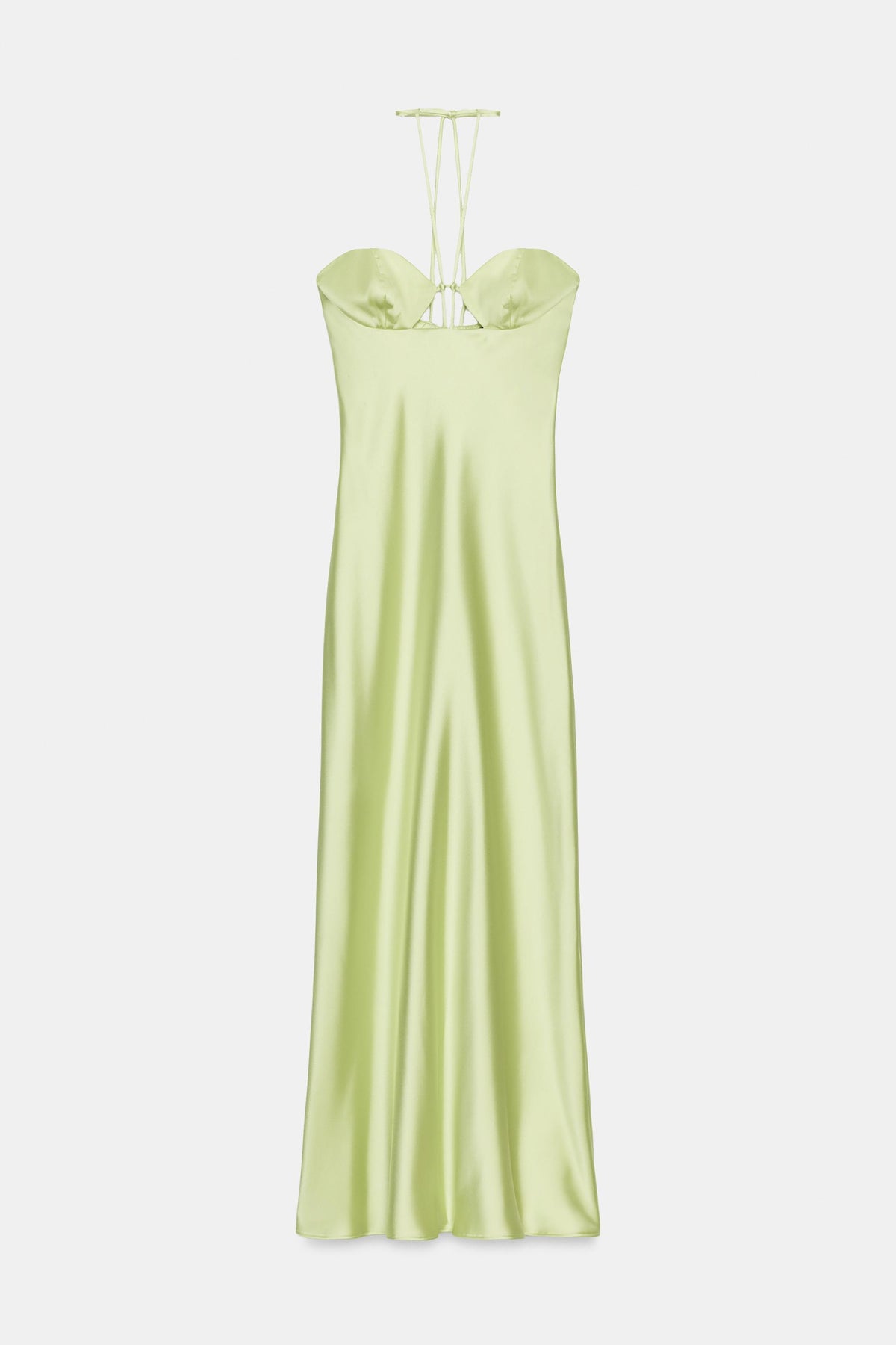 Vestido Midi Satinado - Lima