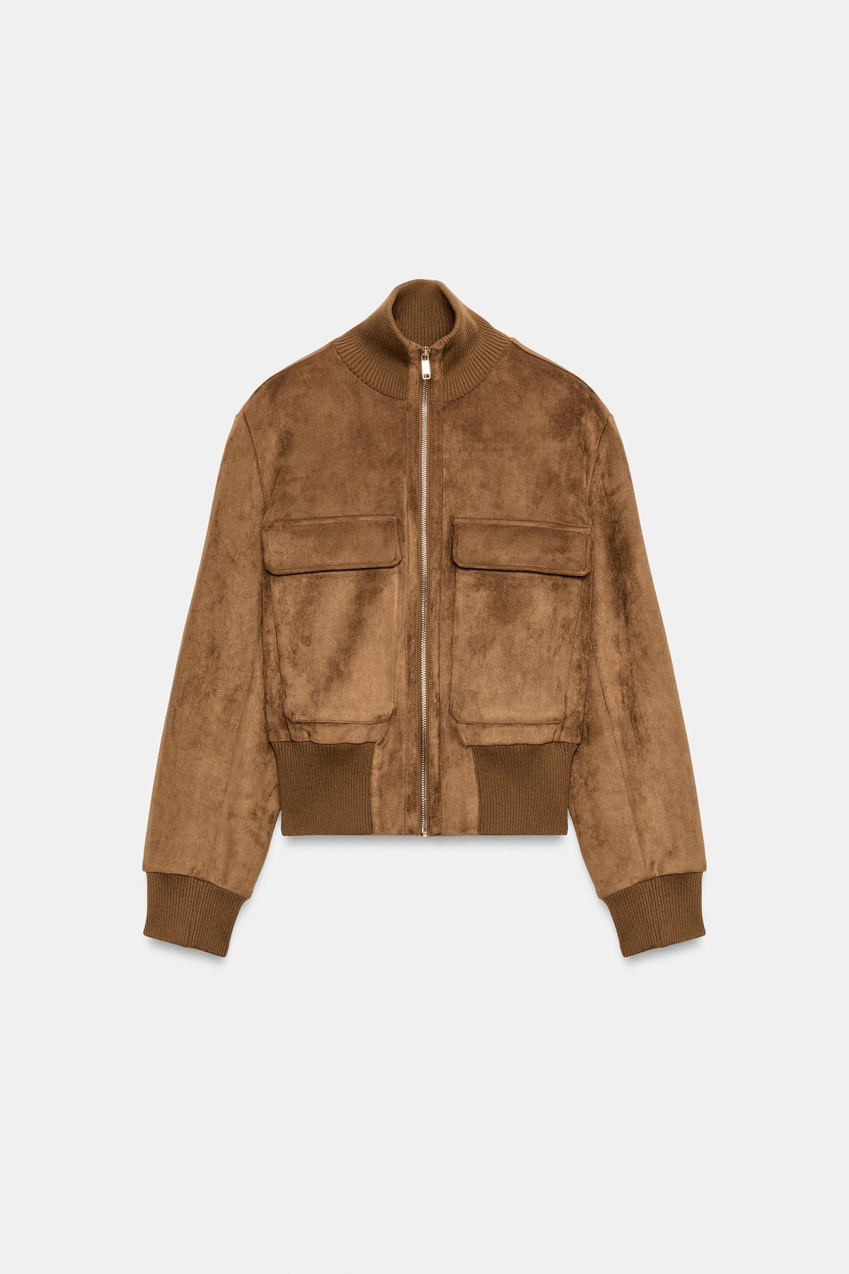 Chaqueta Bomber Efecto Ante