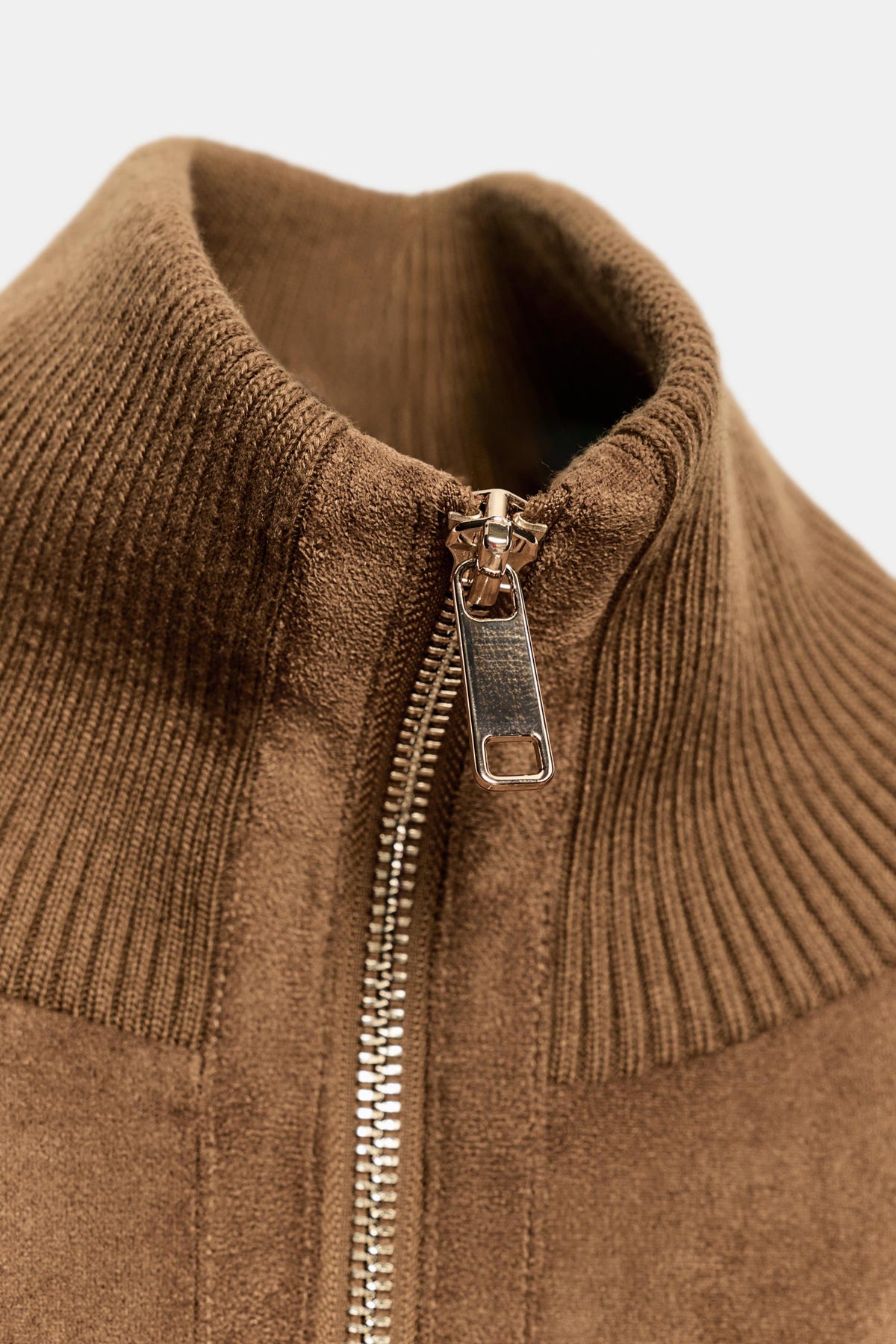 Chaqueta Bomber Efecto Ante