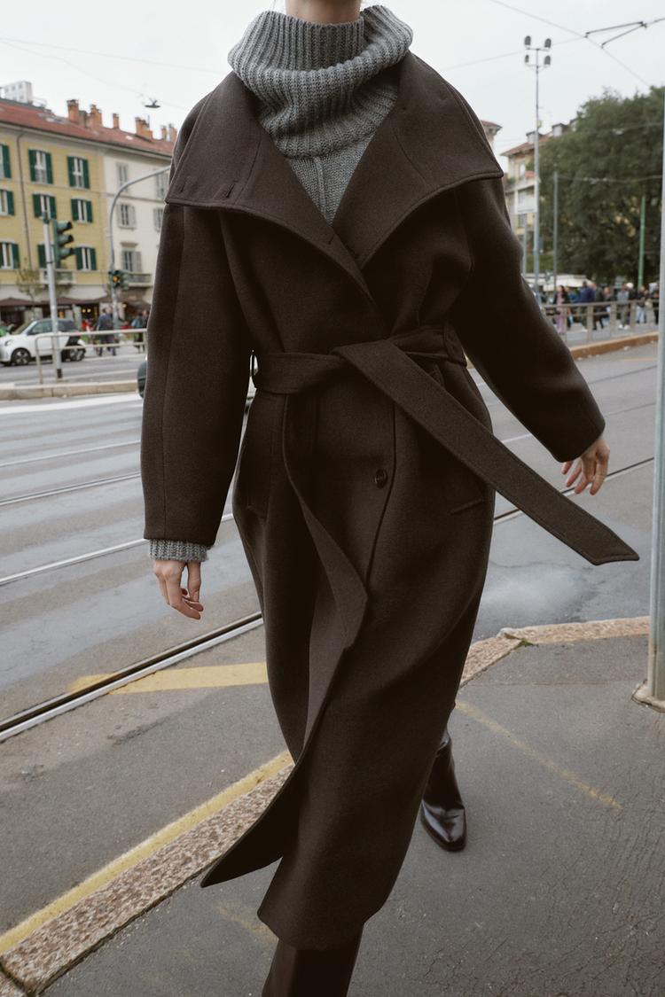 Clara Coat - Marrone