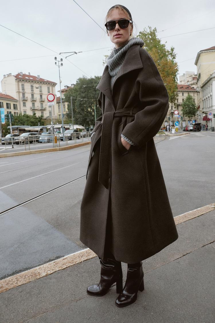Clara Coat - Marrone