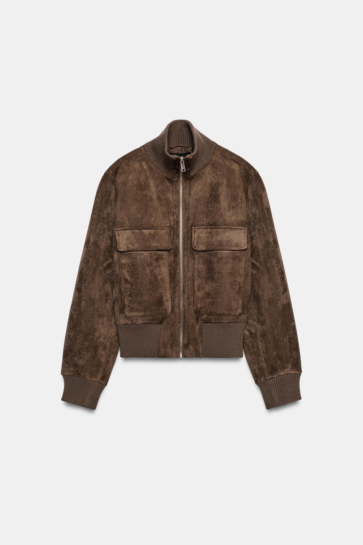 Chaqueta Bomber Efecto Ante