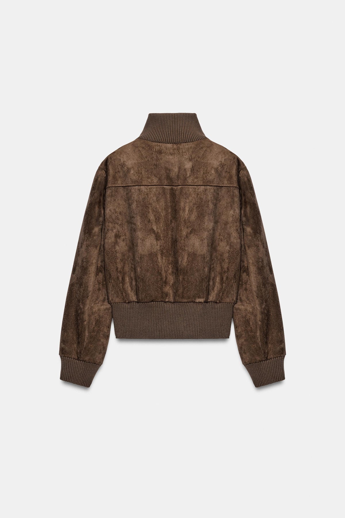 Chaqueta Bomber Efecto Ante