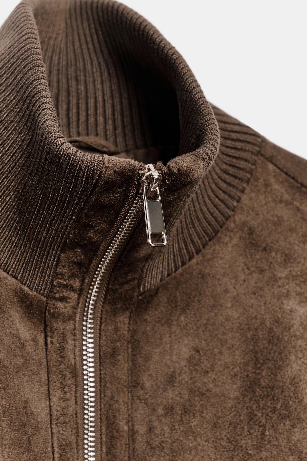 Chaqueta Bomber Efecto Ante