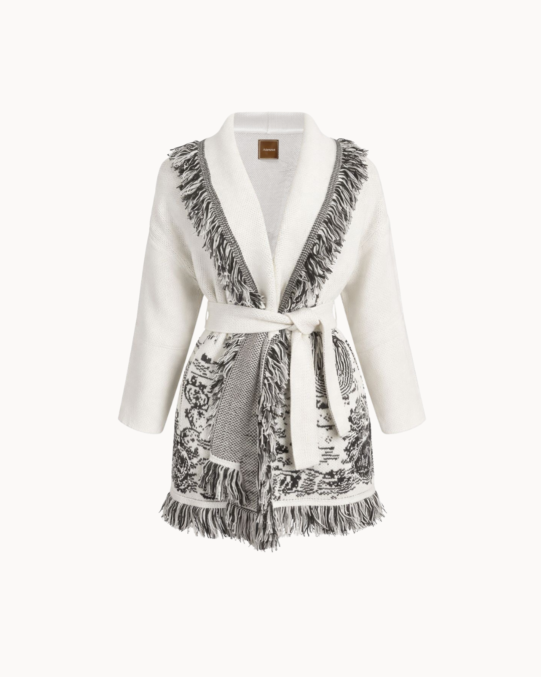 Montana Knit Coat - Bianco