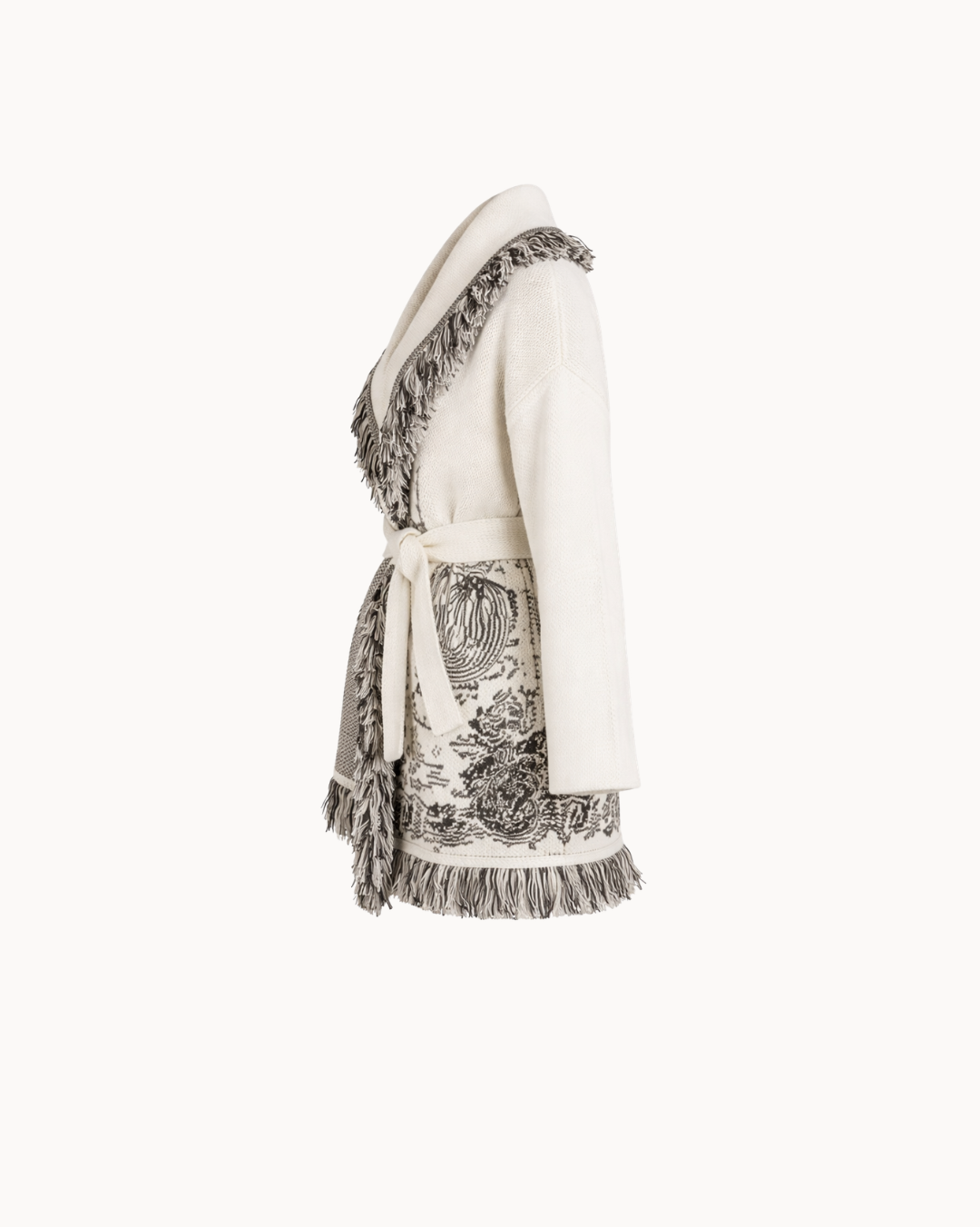 Montana Knit Coat - Bianco