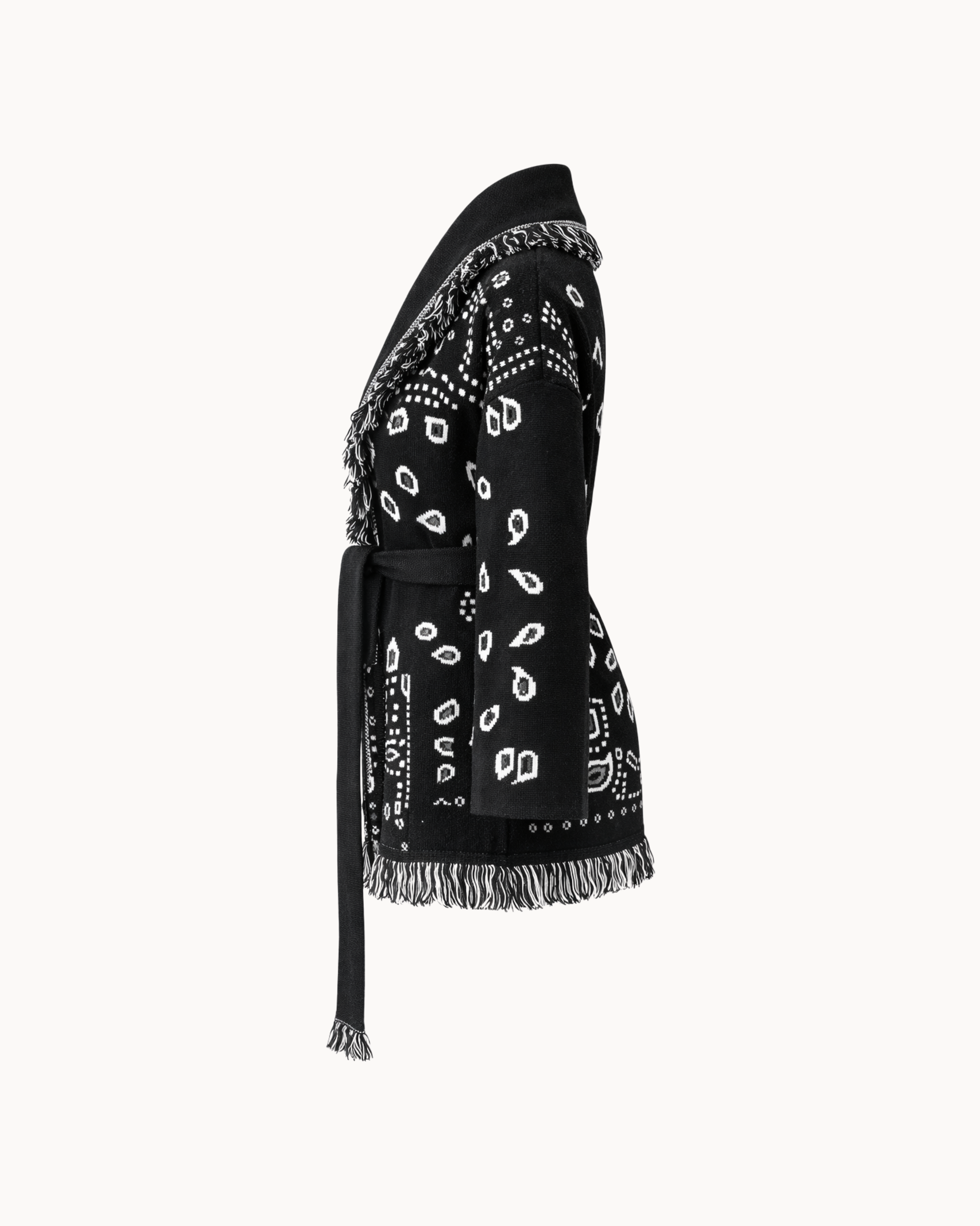 Montana Knit Coat - Nero