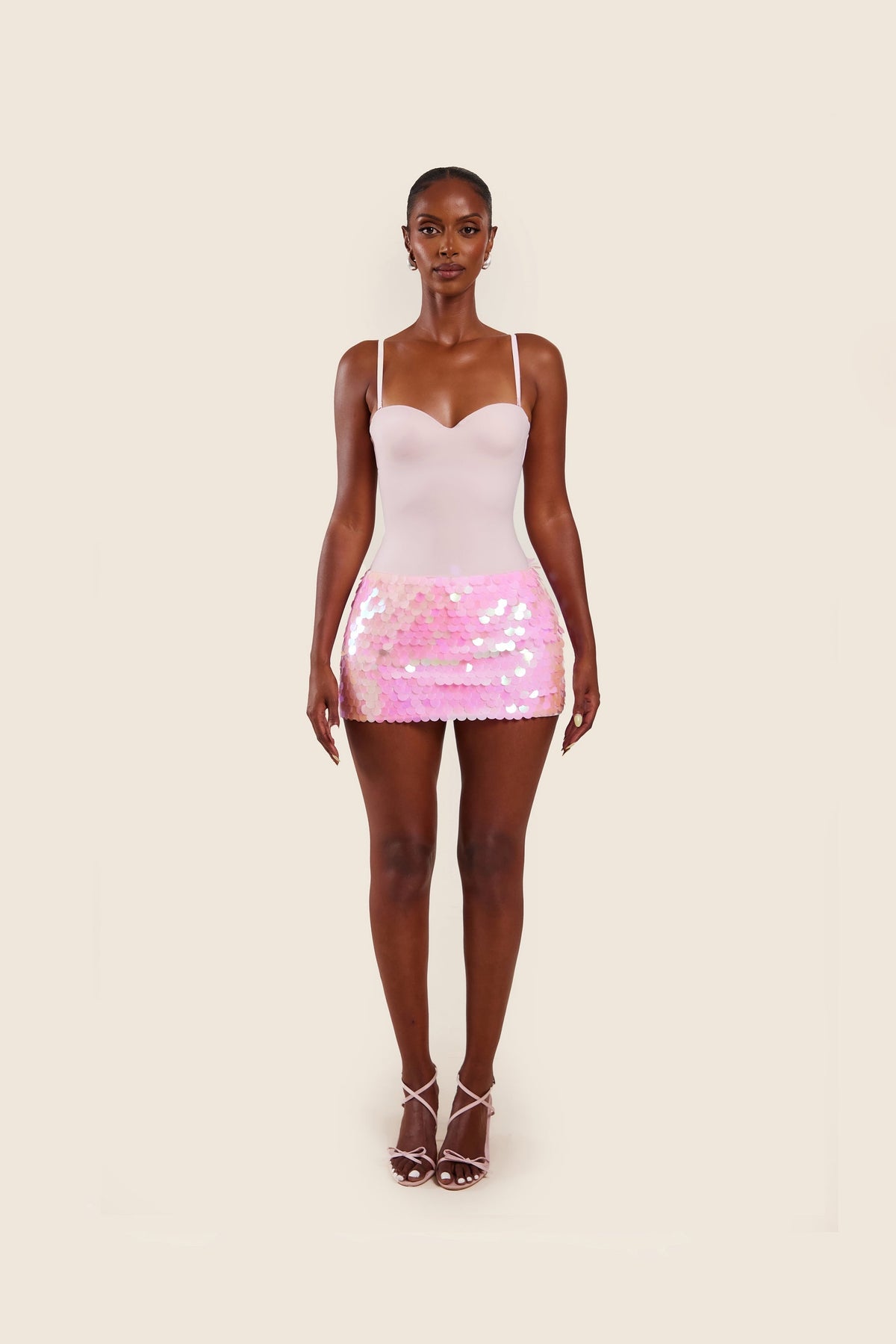 Shimmi Skirt - Rosa