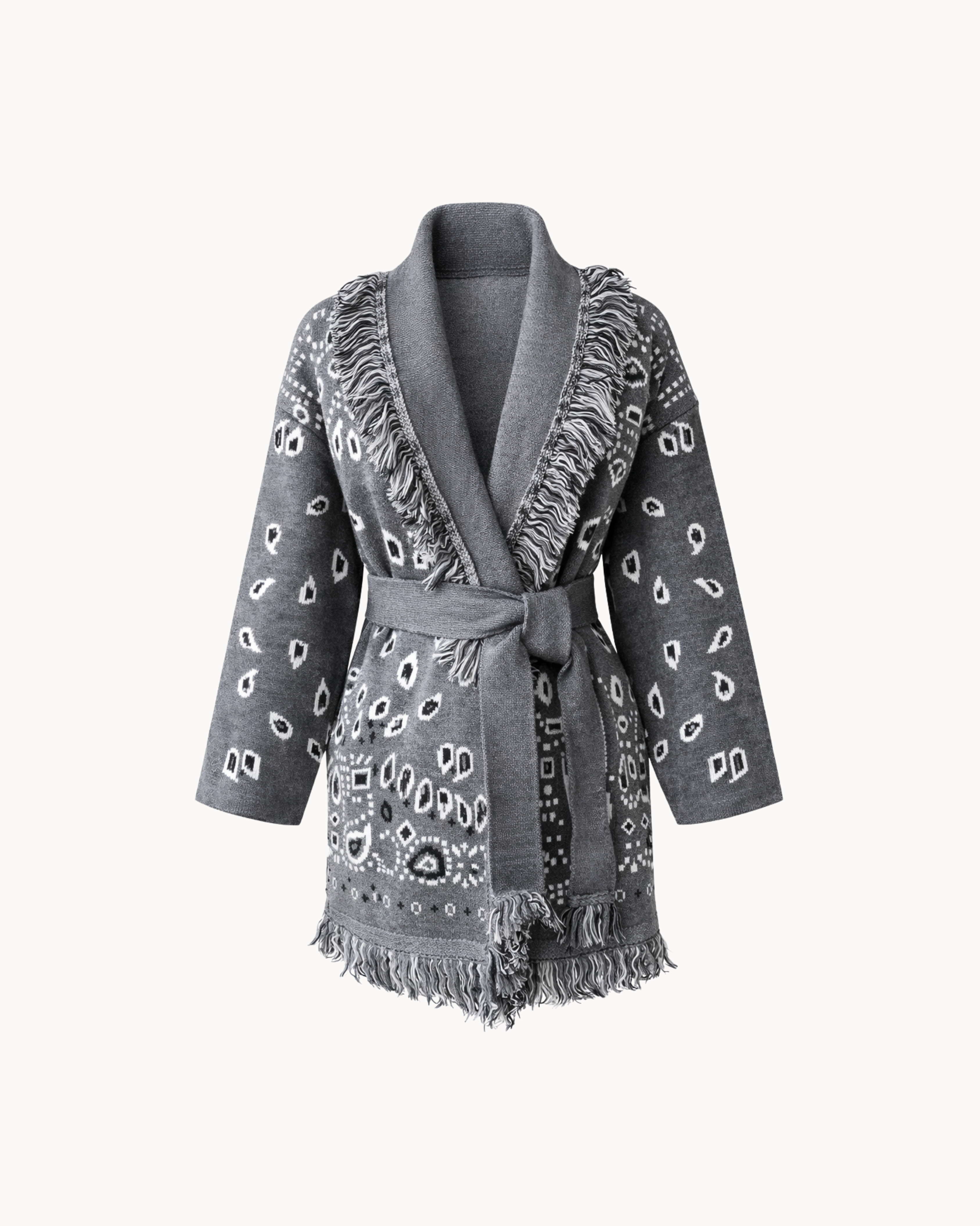 Montana Knit Coat - Grafite
