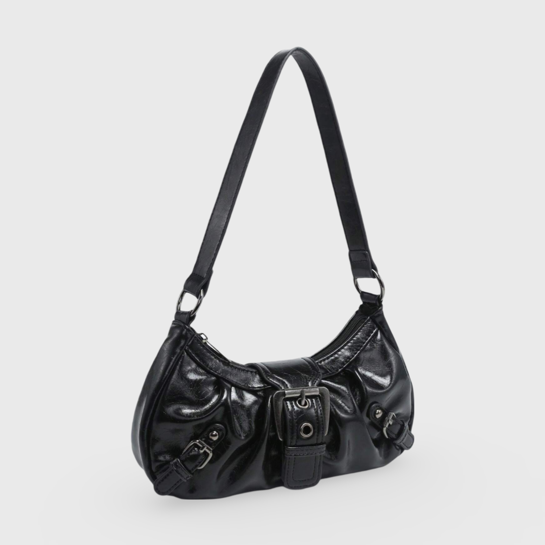Talisia Borsa a Spalla Vintage - Nero
