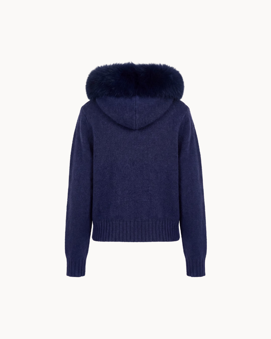 Fur Jacket - Blu Navy