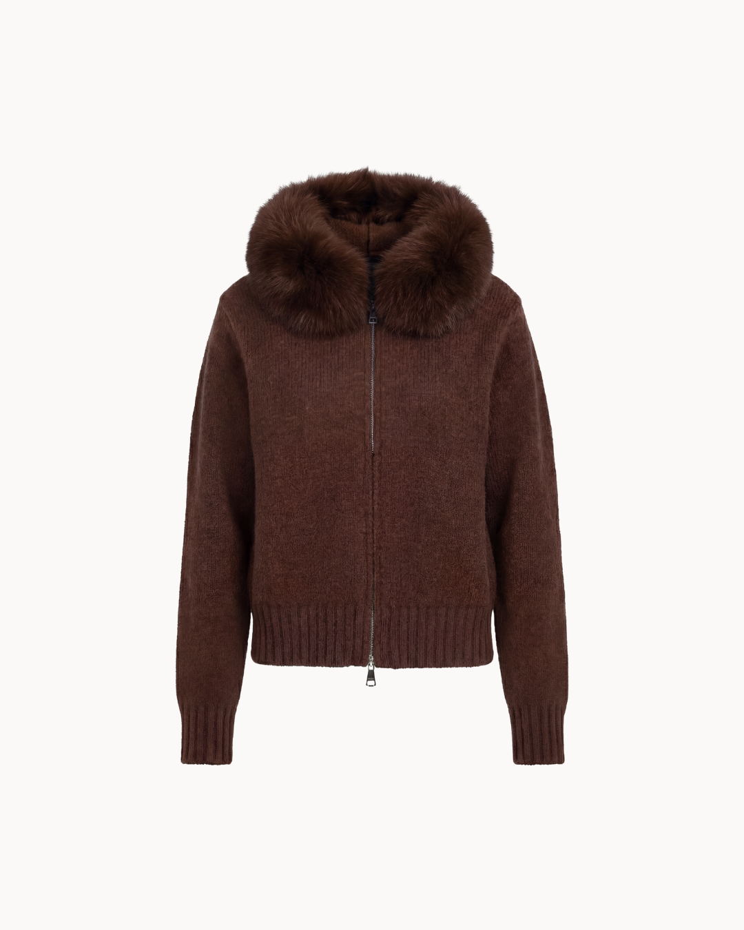 Fur Jacket - Marrone Scuro
