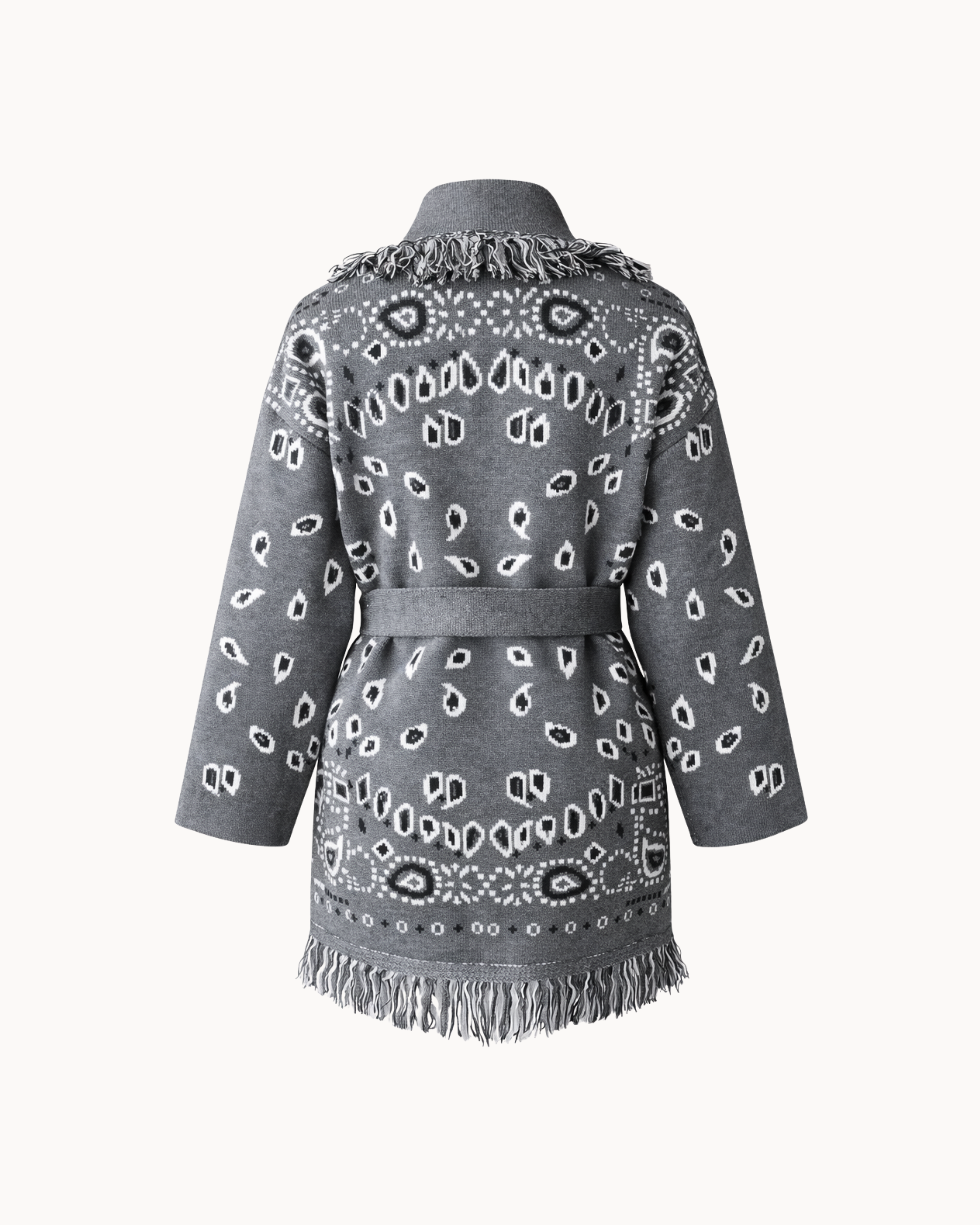 Montana Knit Coat - Grafite