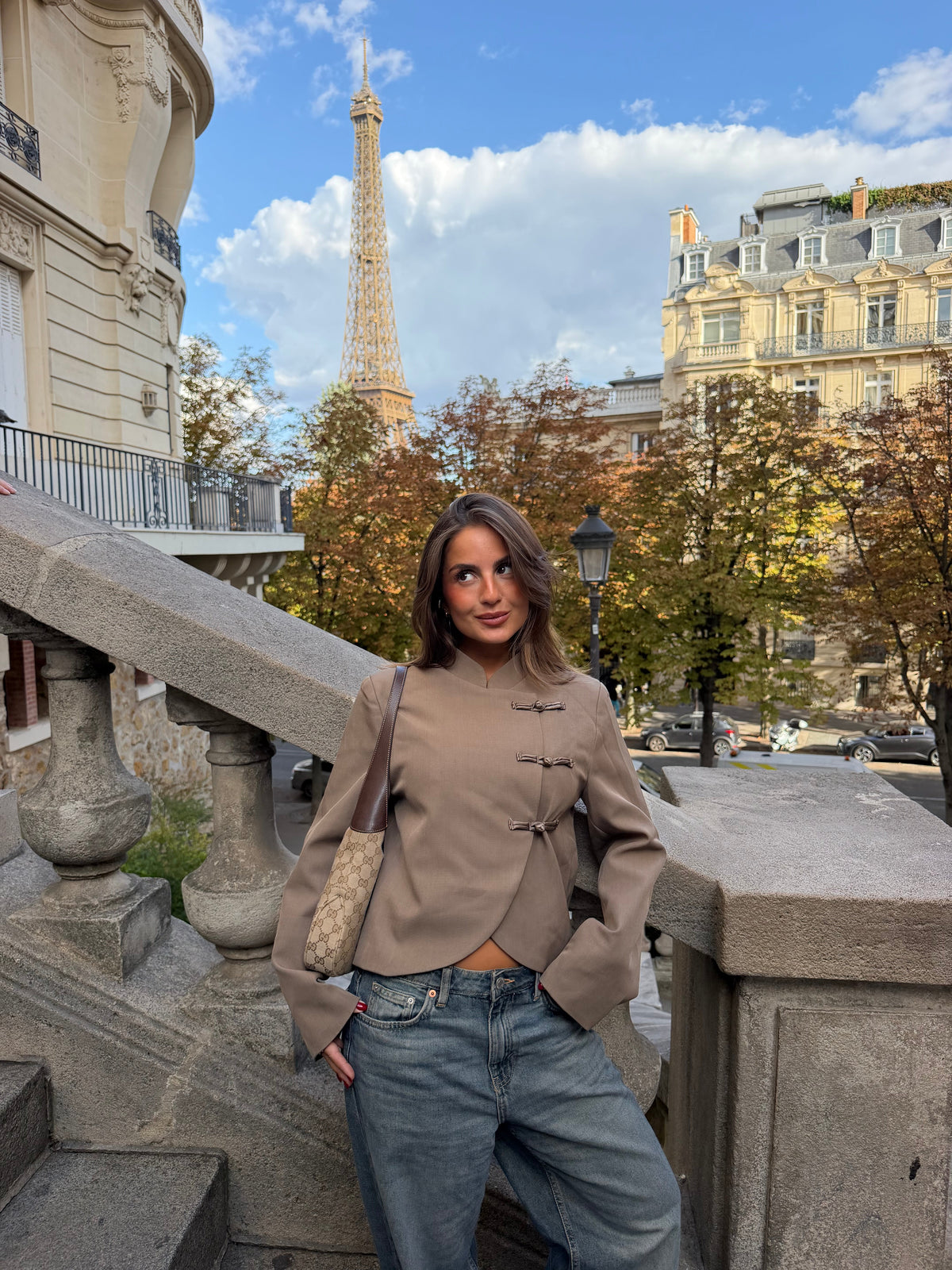Rivoli Blazer - Taupe