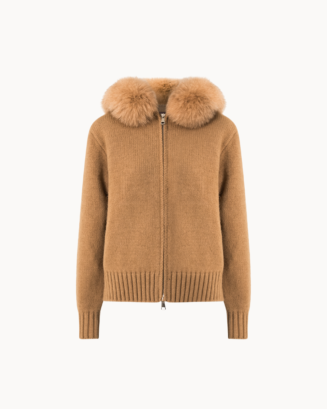 Fur Jacket - Marrone