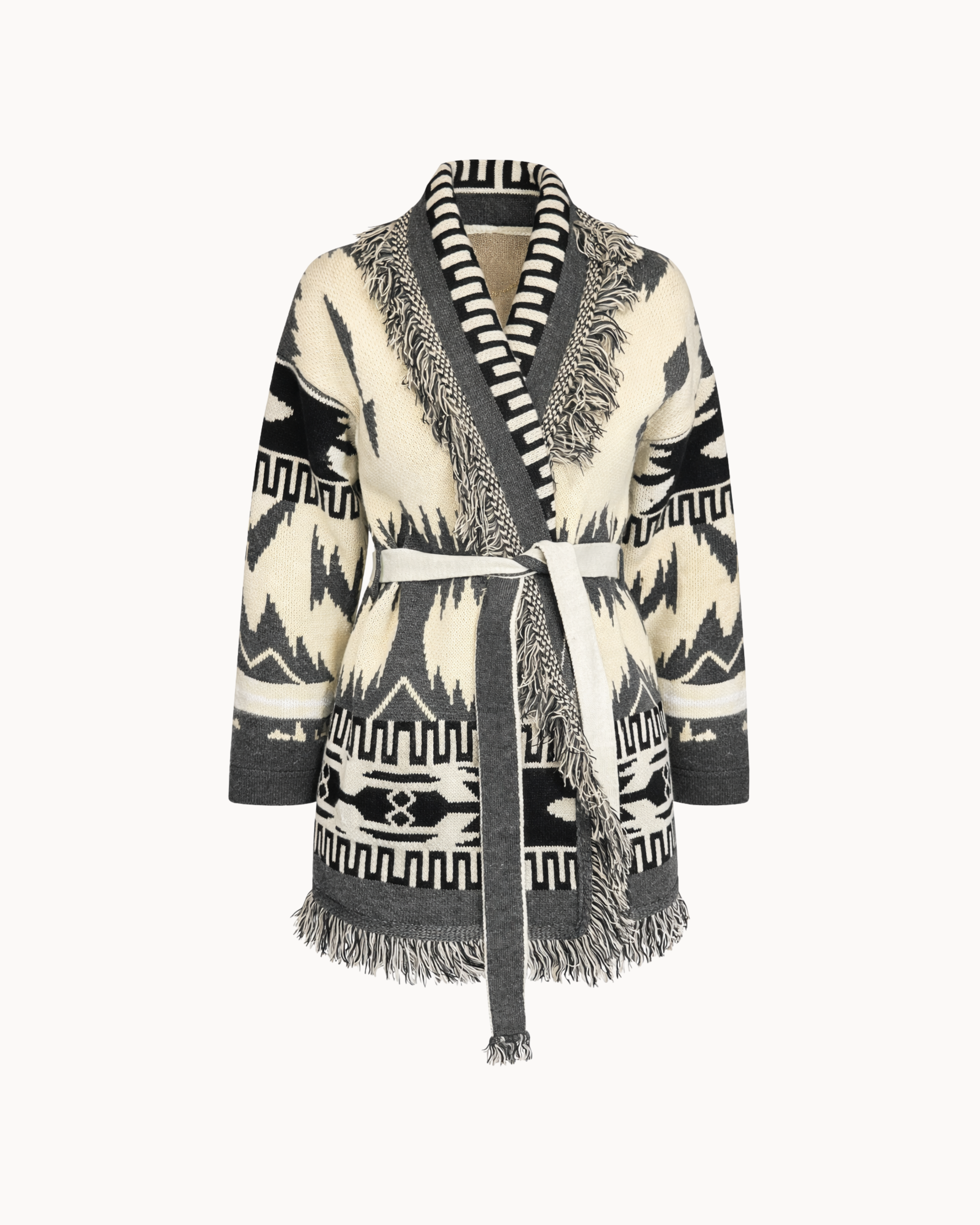 Montana Knit Coat - Avorio