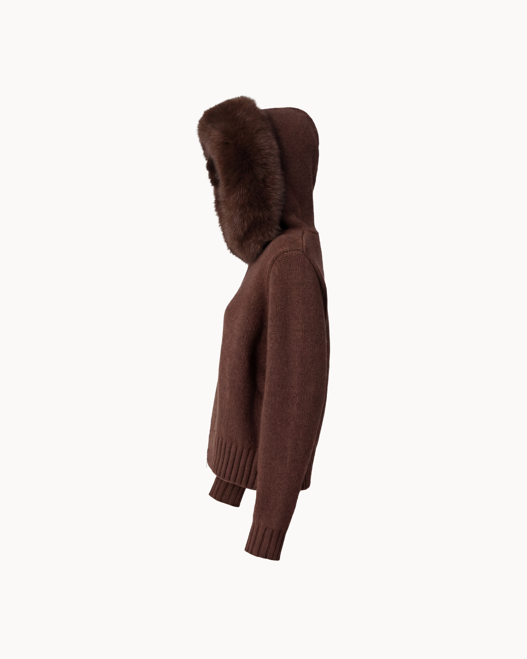 Fur Jacket - Marrone Scuro