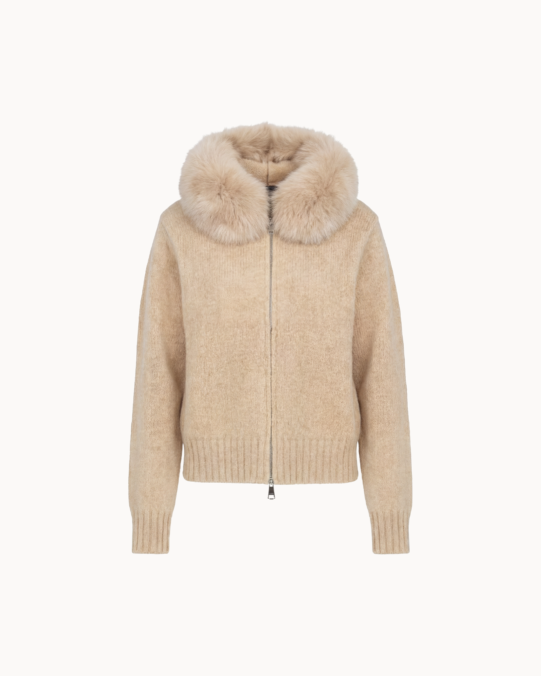 Fur Jacket - Beige
