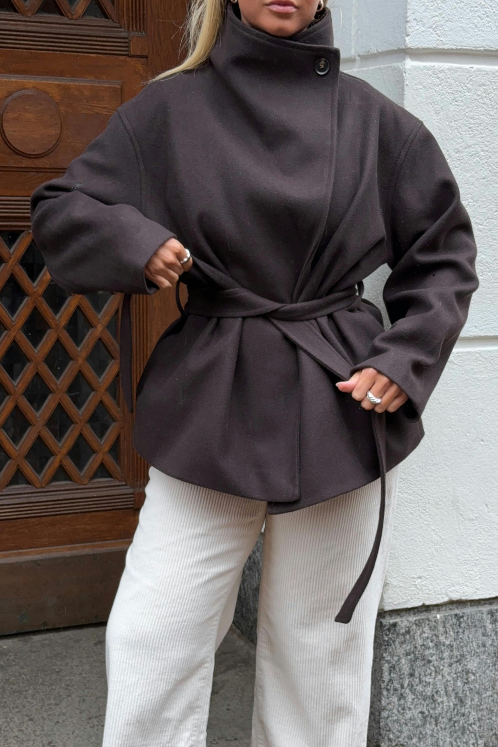 Inès Coat - Bianco