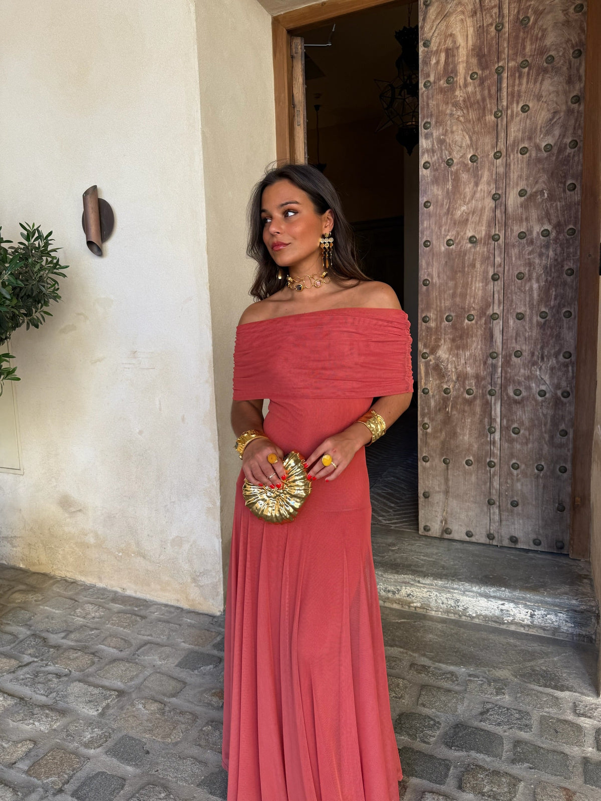 Toledo Dress - Terracotta Chiaro