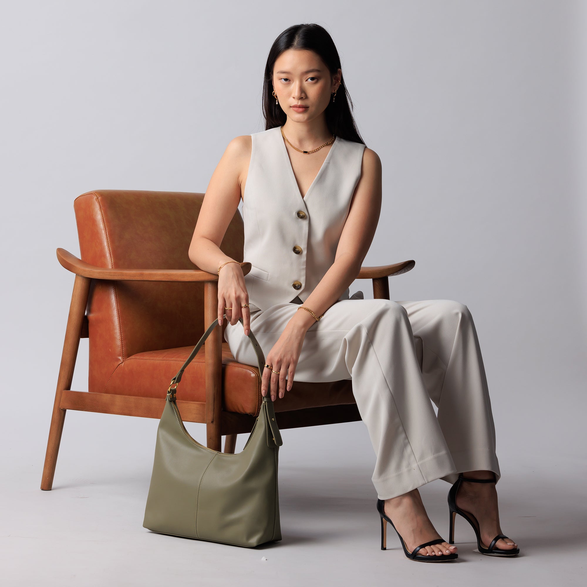 Natella Borsa Tote - Pistacchio