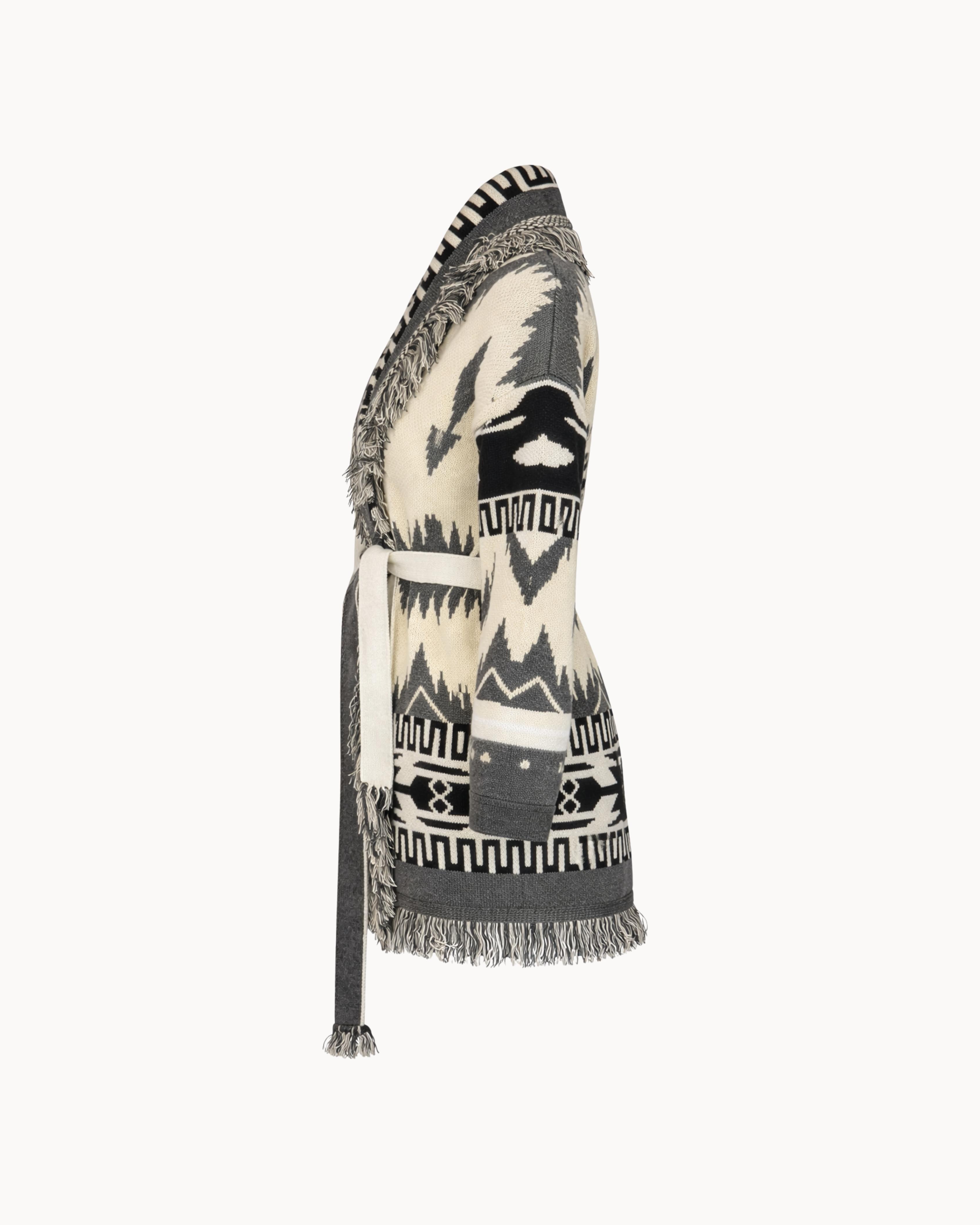 Montana Knit Coat - Avorio