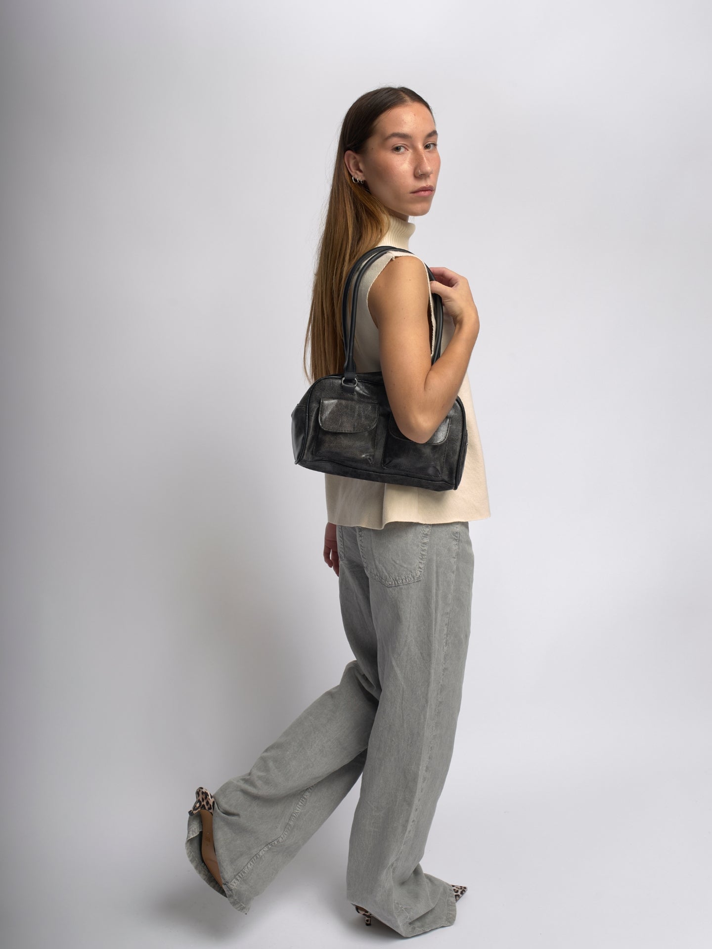 Corenna Borsa Rettangolare - Nero