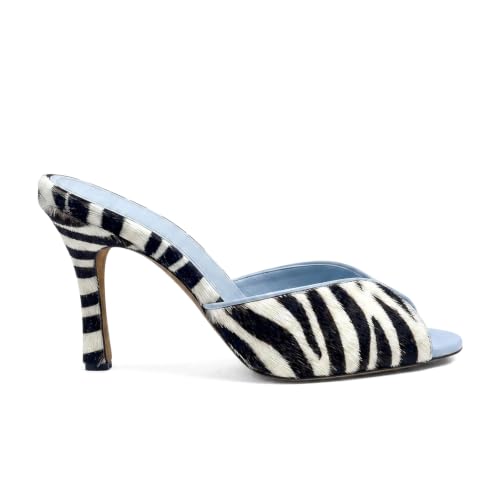 Kittena Sandalo Mule Animalier - Zebra