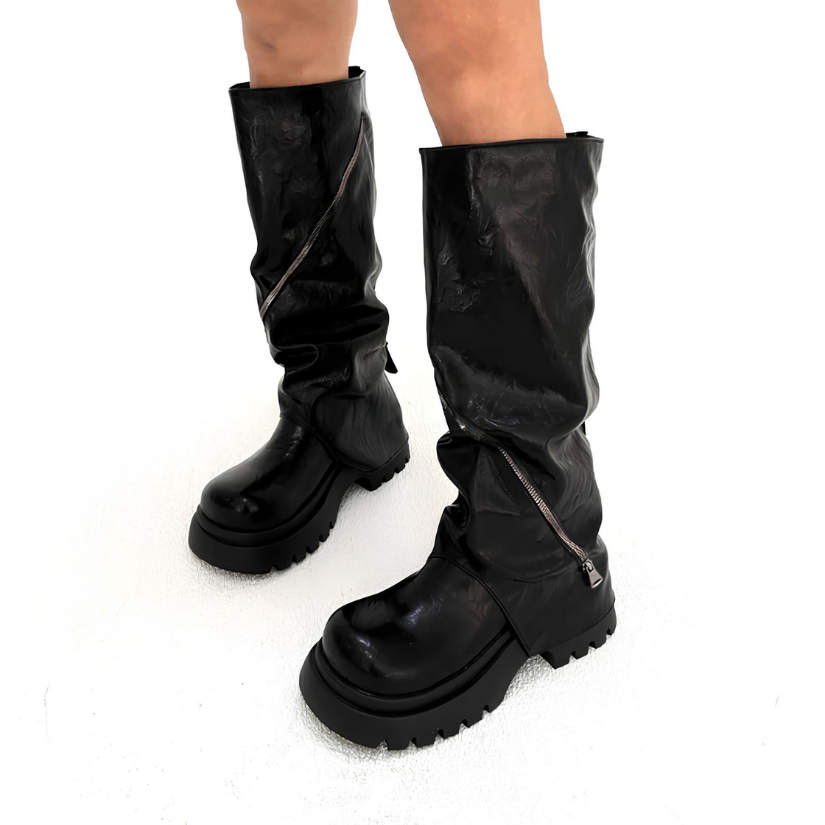 Nolara Stivale Platform Lug