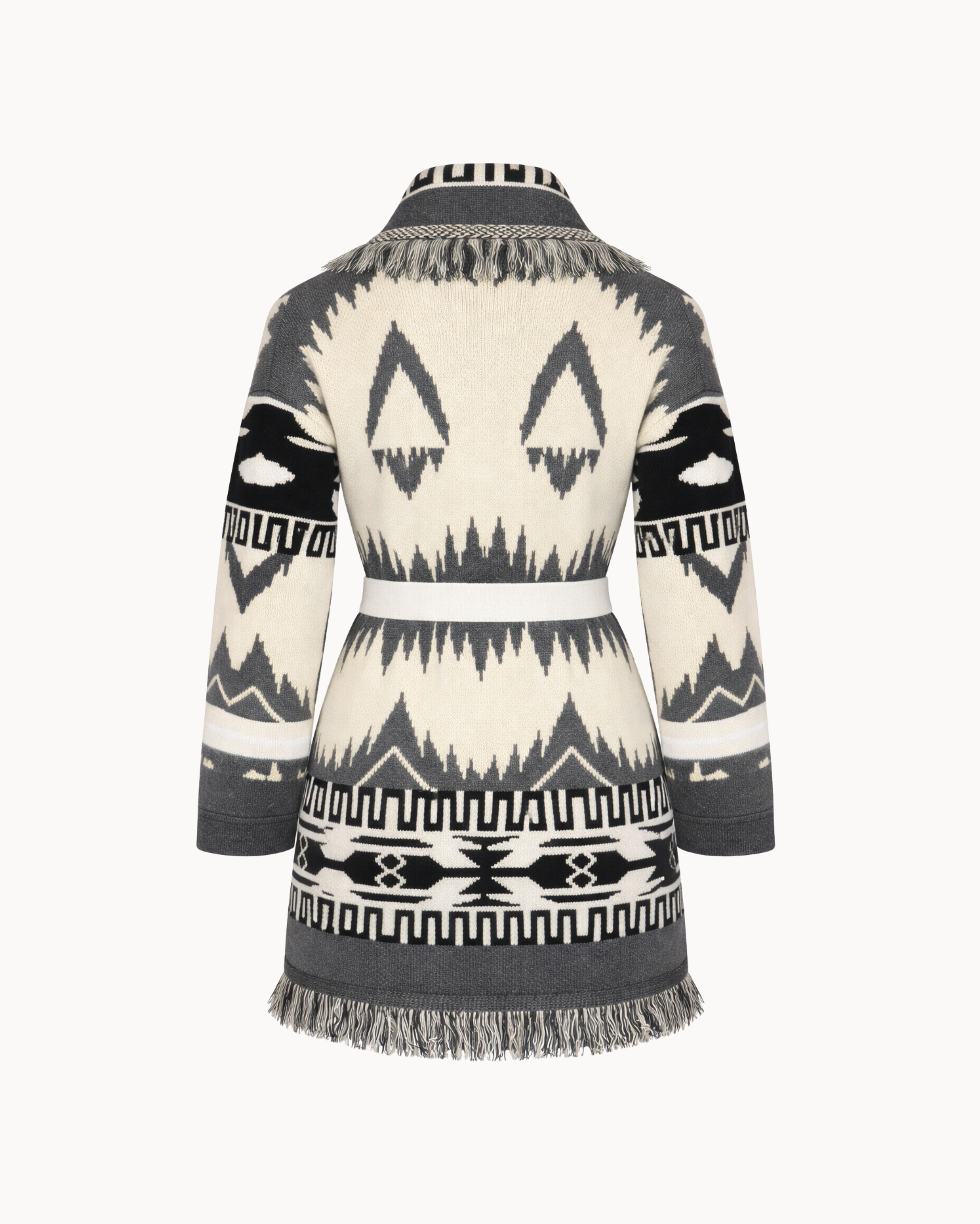 Montana Knit Coat - Avorio