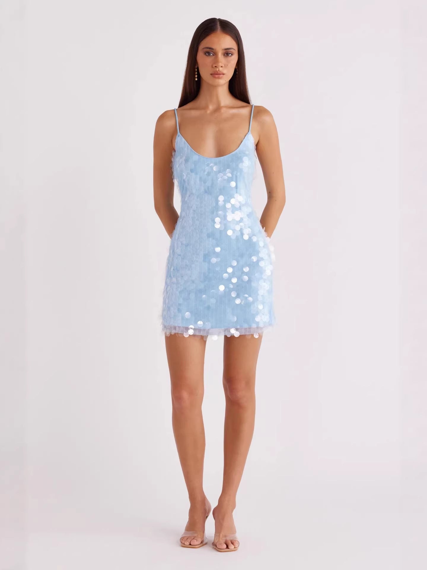 Beatrice – Abito Mini con Paillettes
