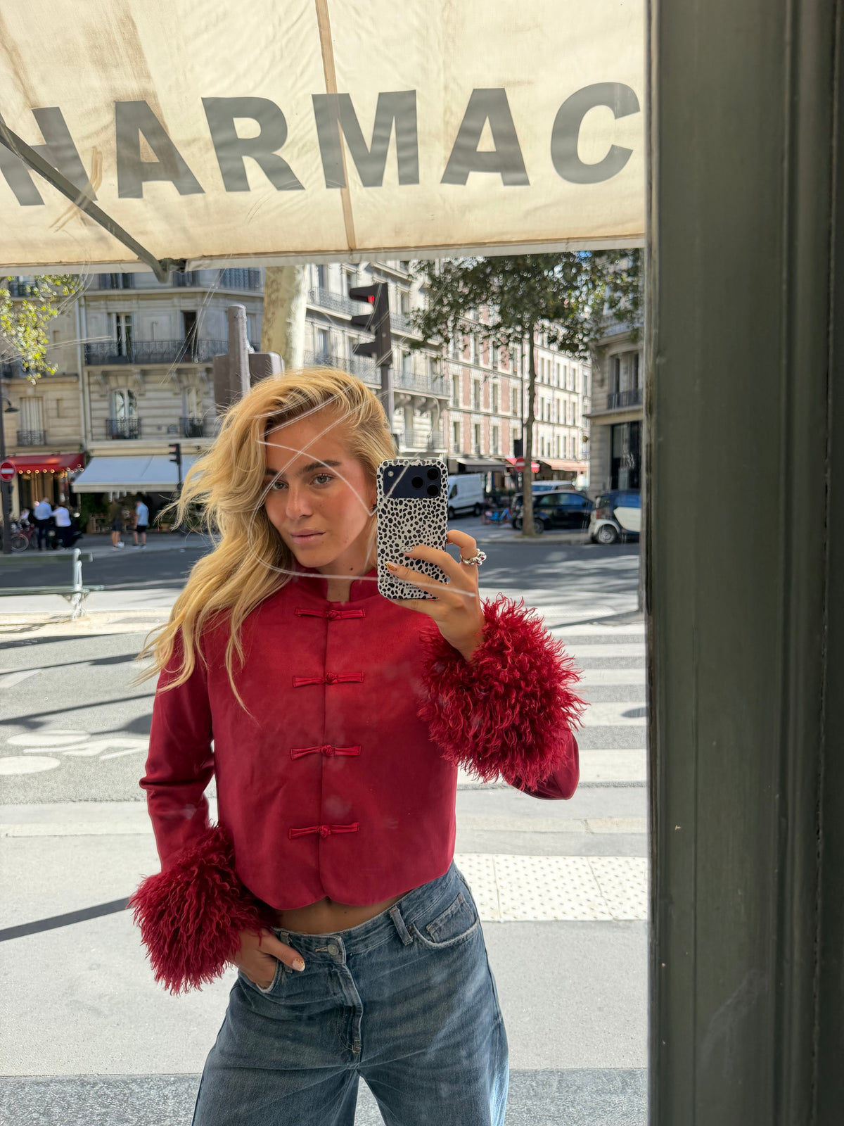 Amour Jacket - Rosso