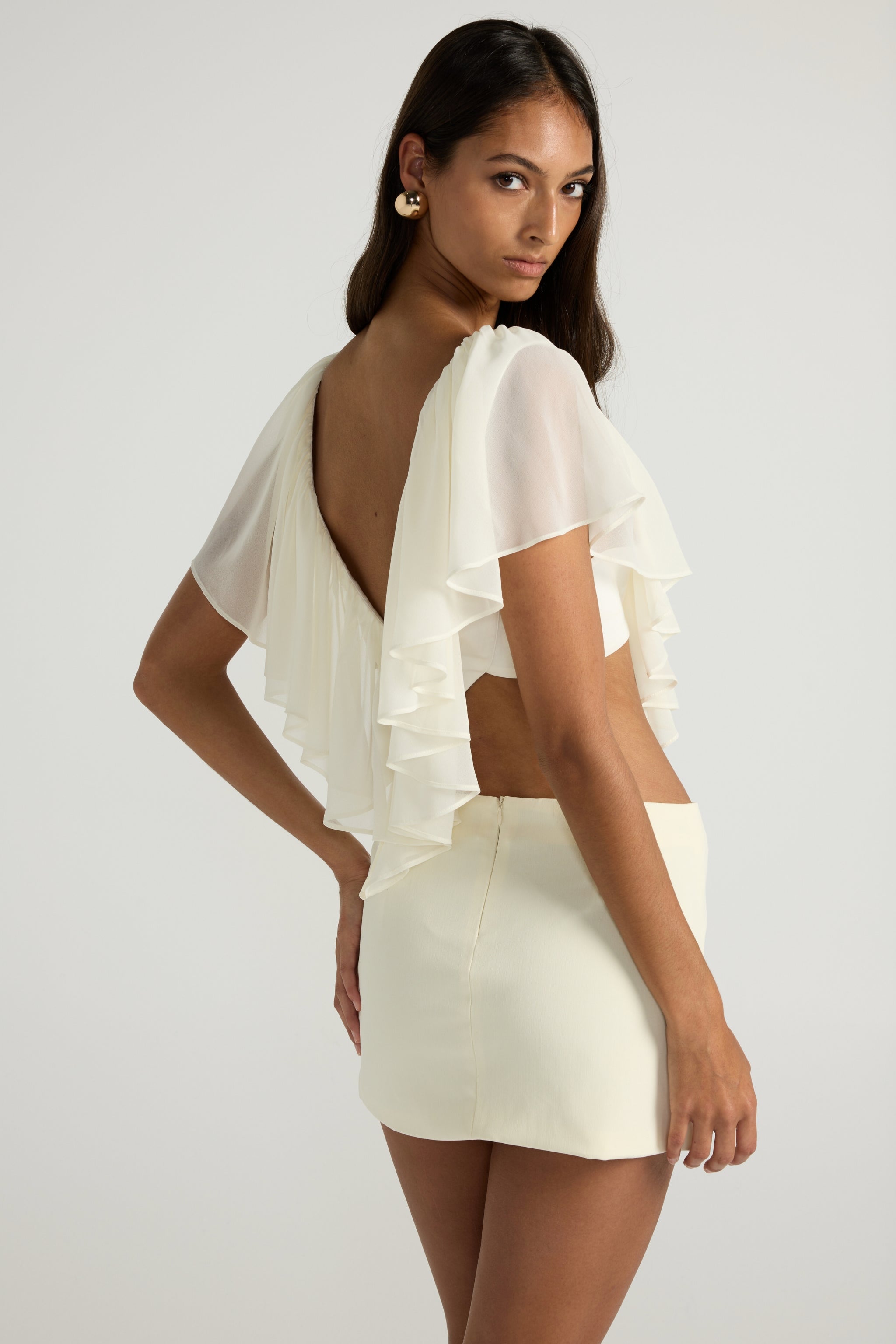 Clover Top - Ivory