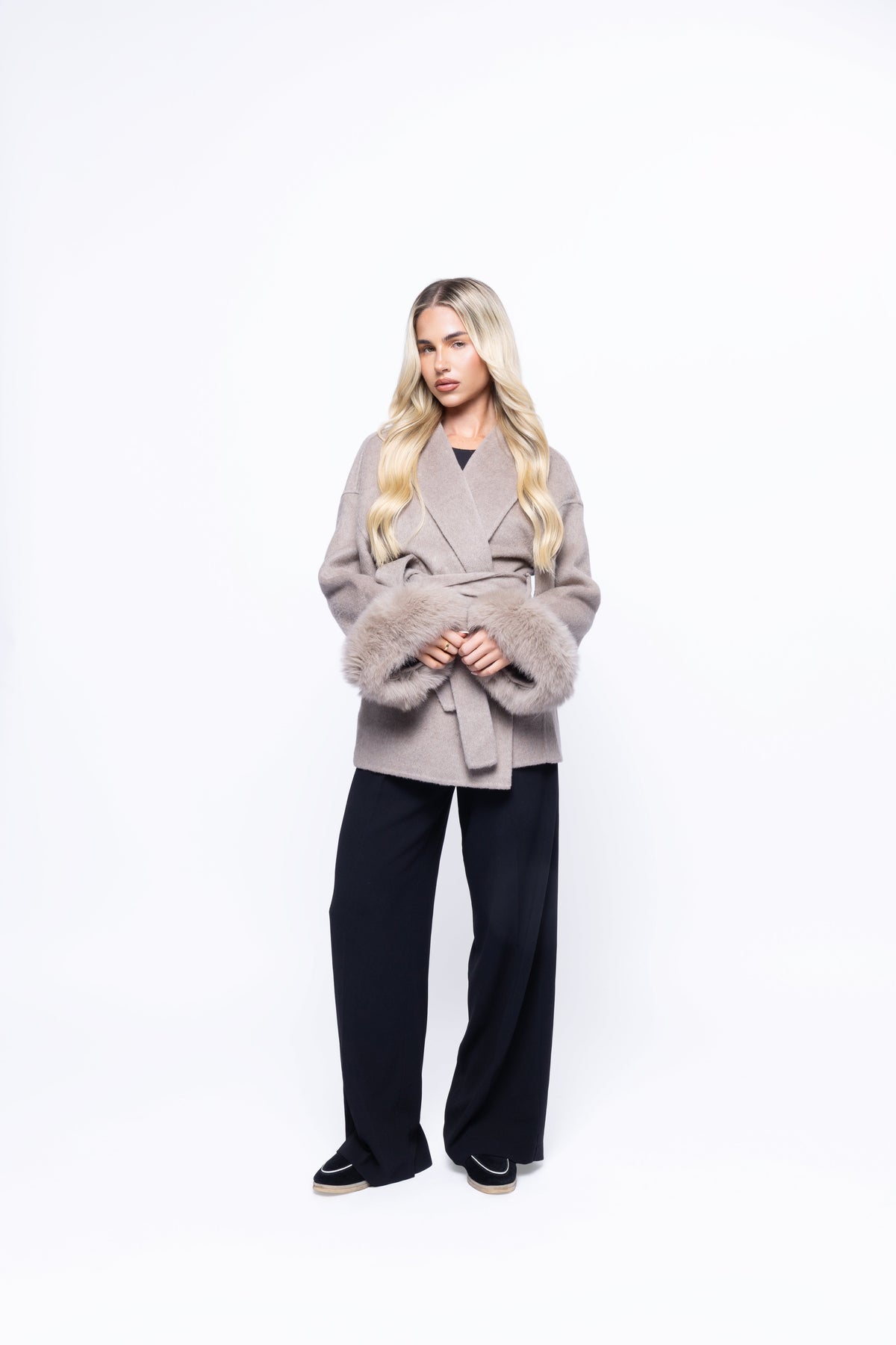 Chelsea Short Coat - Taupe