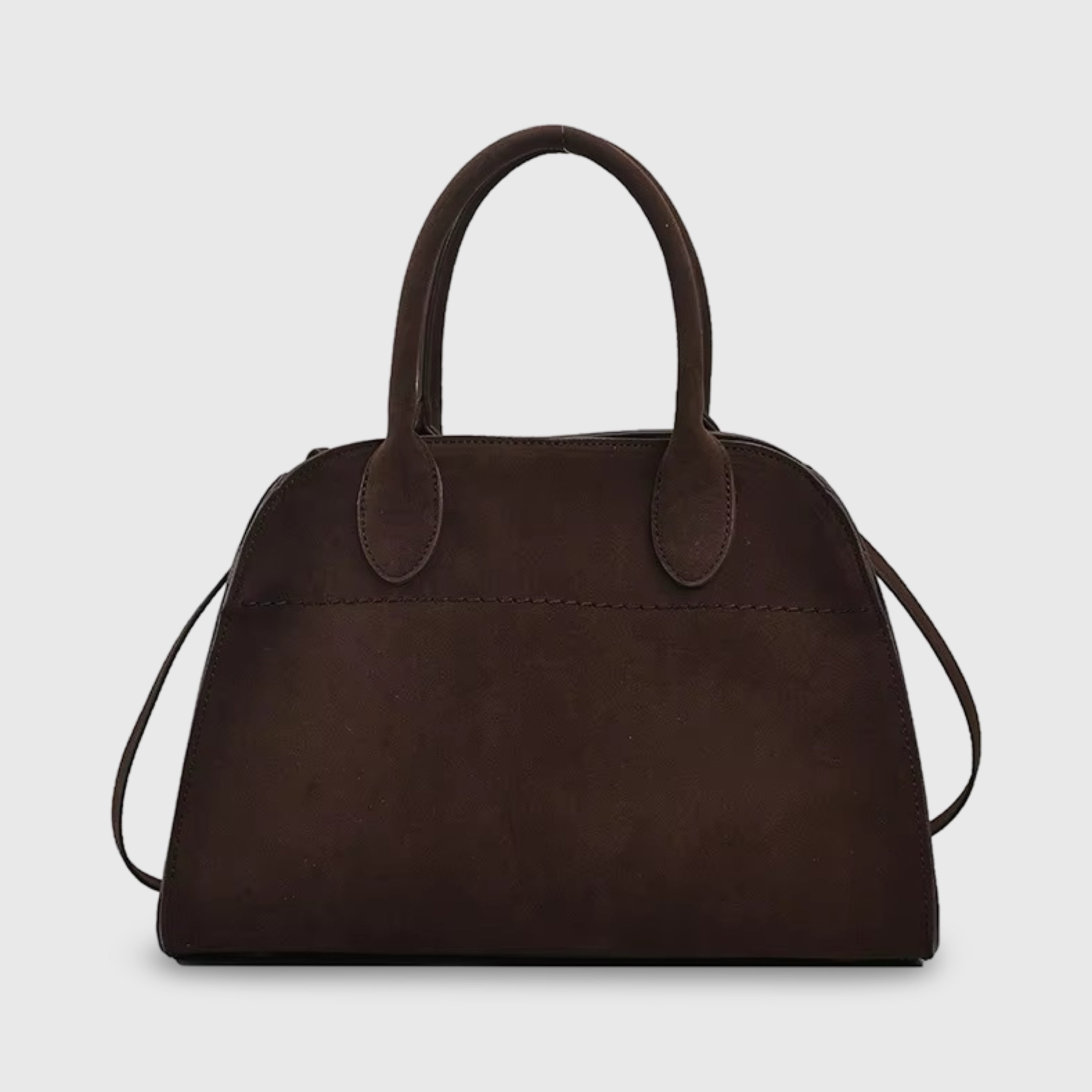 Coralda Mini Borsa Scamosciata - Marrone Scuro