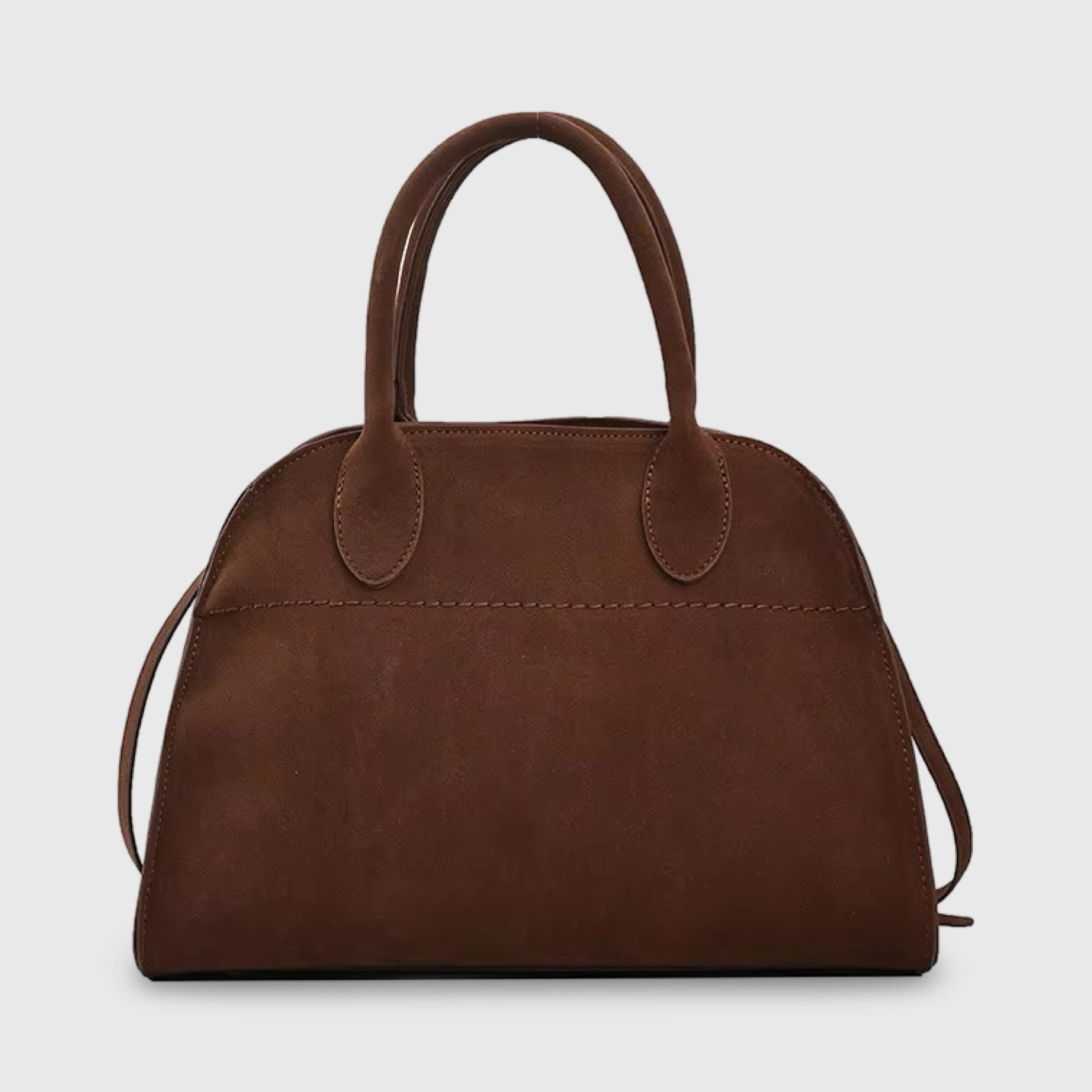 Coralda Mini Borsa Scamosciata - Marrone