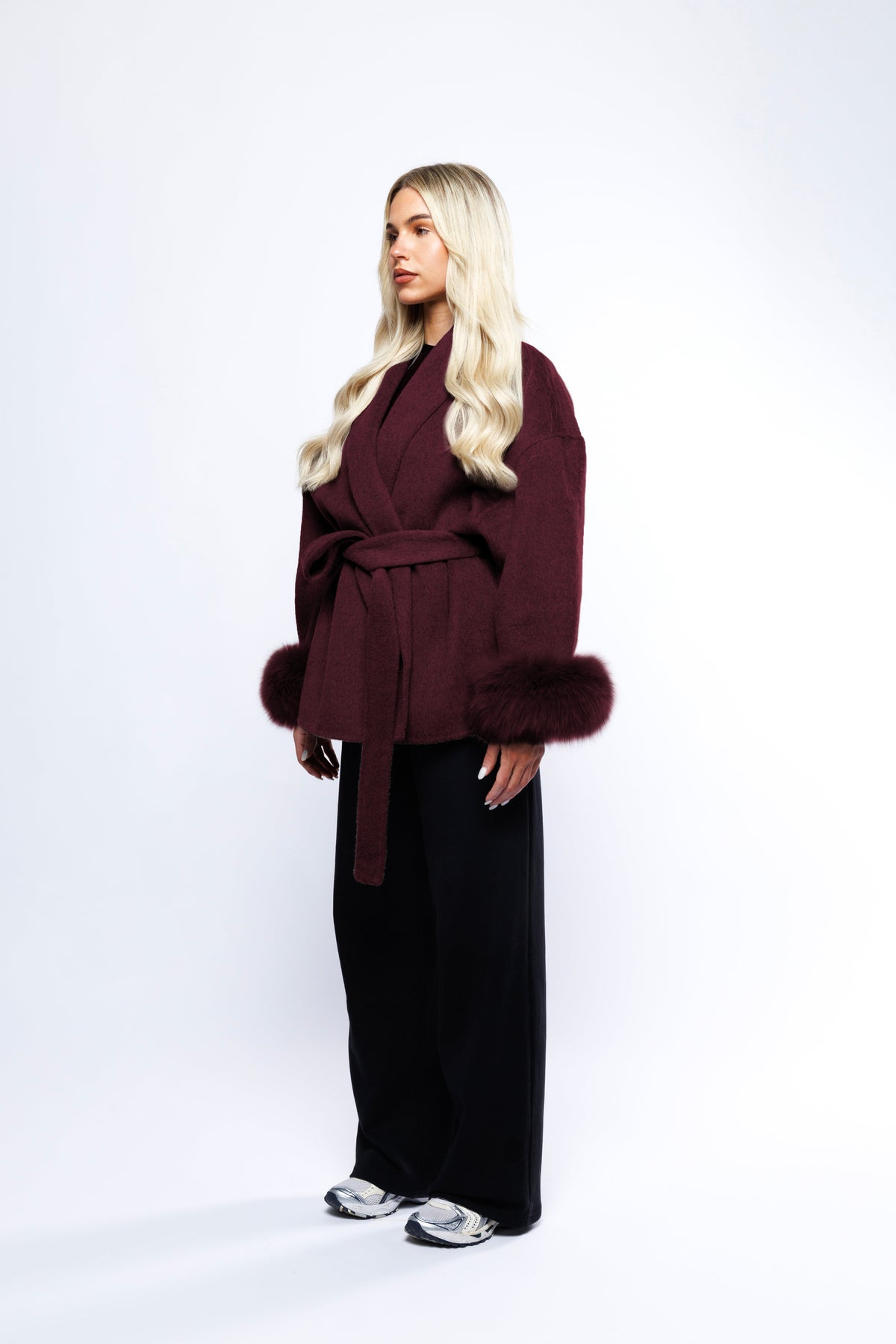 Chelsea Short Coat - Bordeaux